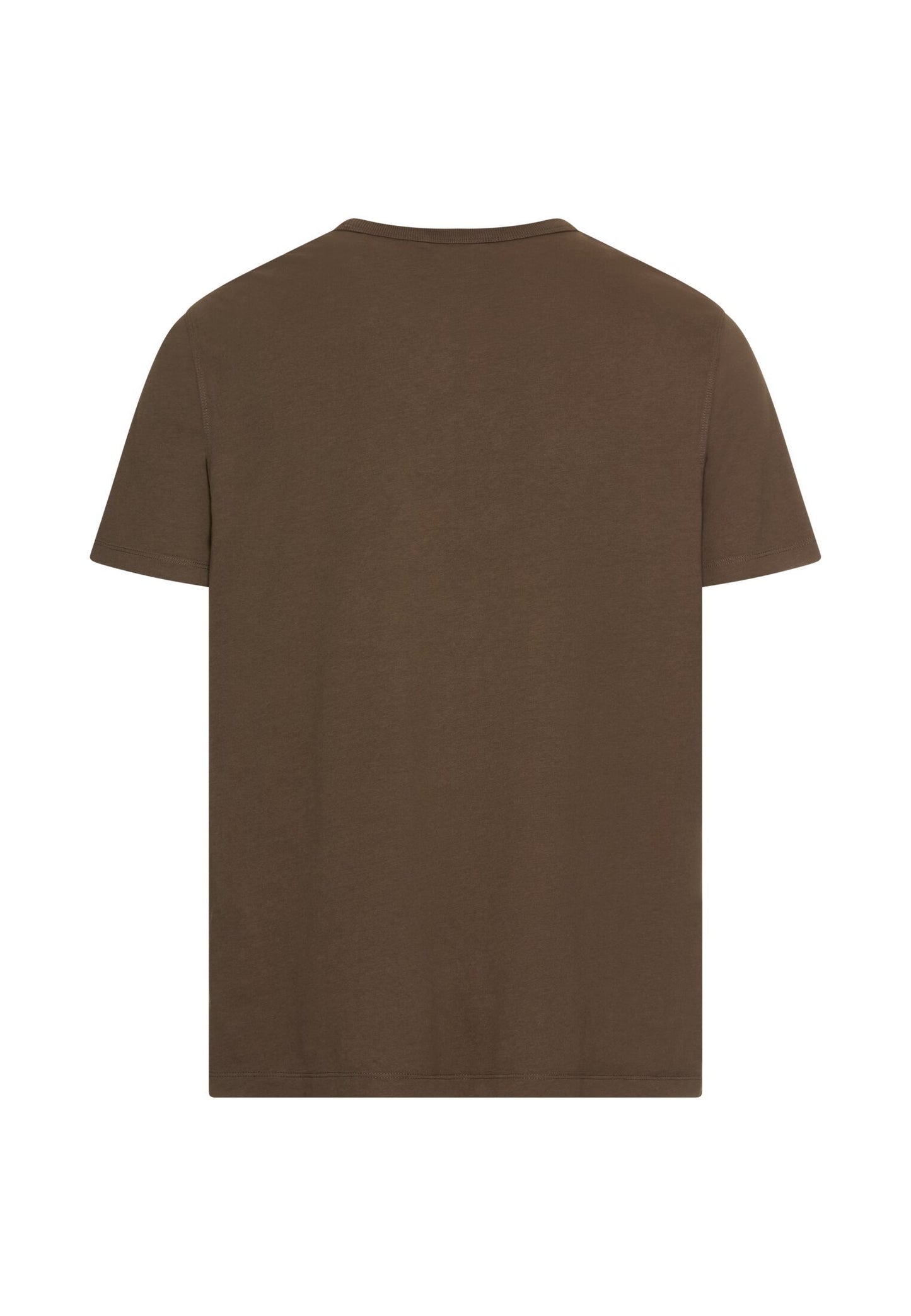 T-Shirt aus reiner Baumwolle (Dark Brown)