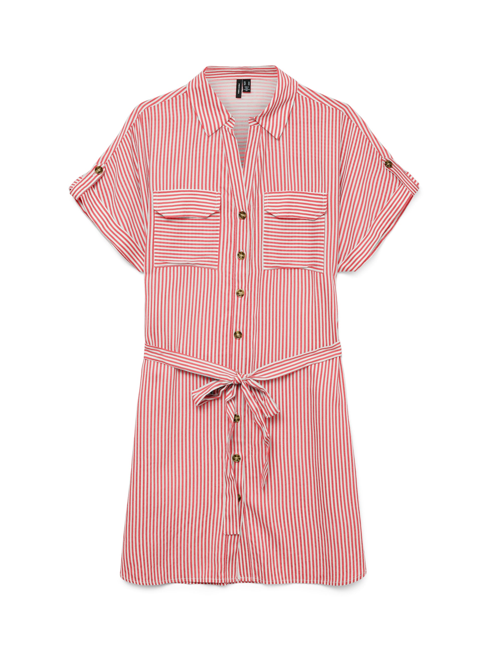Vmbumpy Ss Short Shirt Dress Wvn Ga Noos (Dubarry/sn)