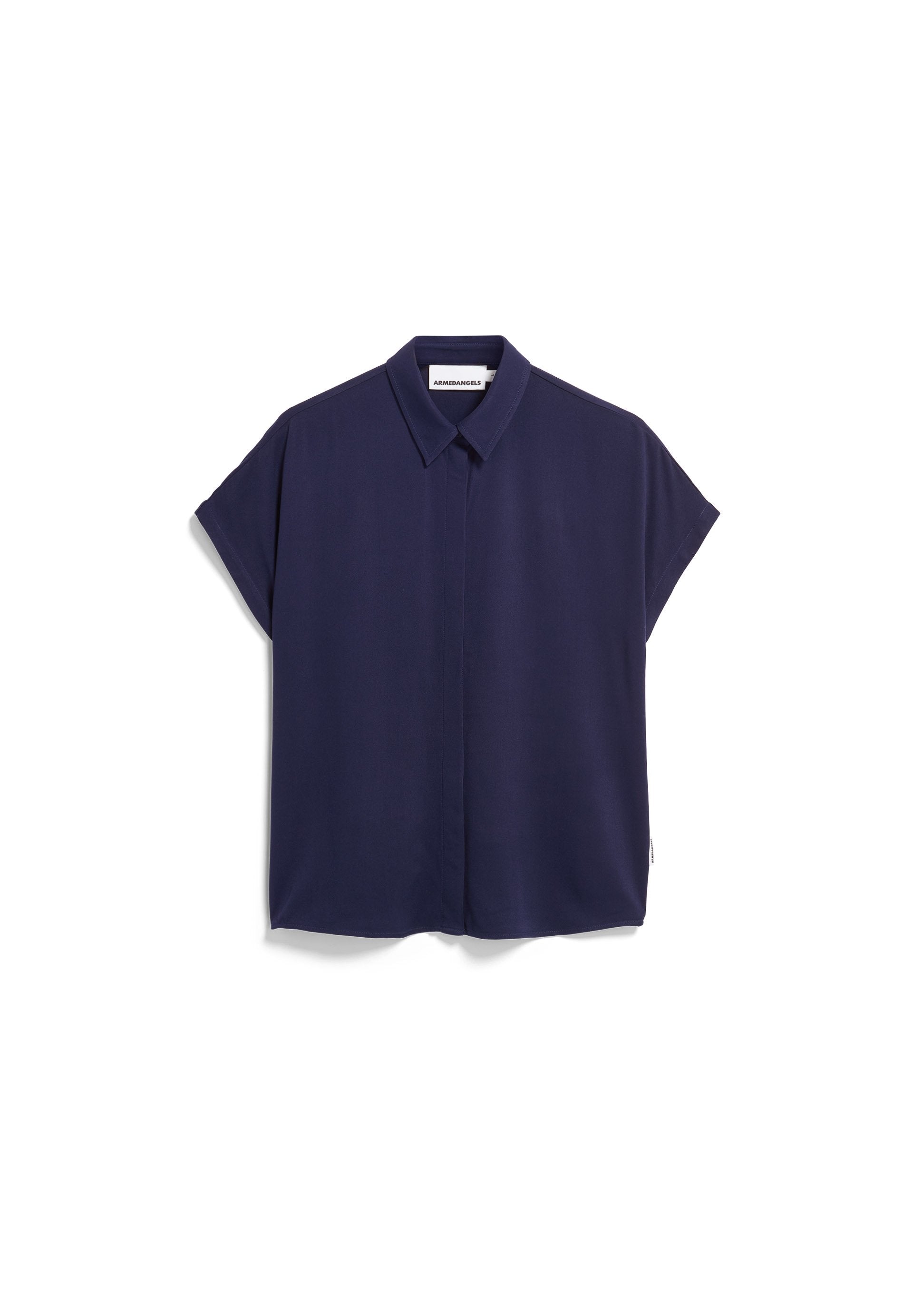 Larisaana Blouse (Tinted Navy)