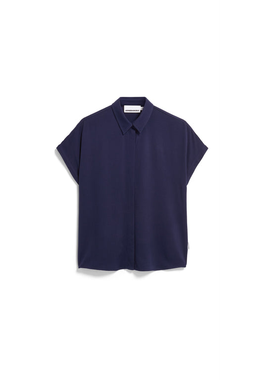 Larisaana Blouse (Tinted Navy)