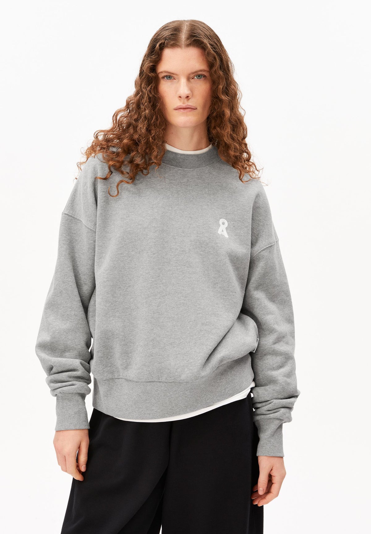 Iconic å Alizaa Sweat (Silver Melange)