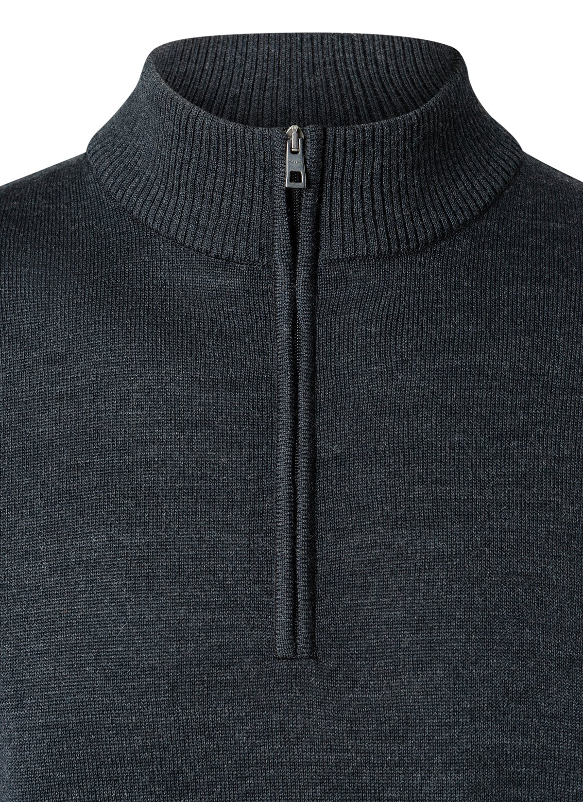 Pullover Stehkragen 1/1 Arm (Anthrazit)