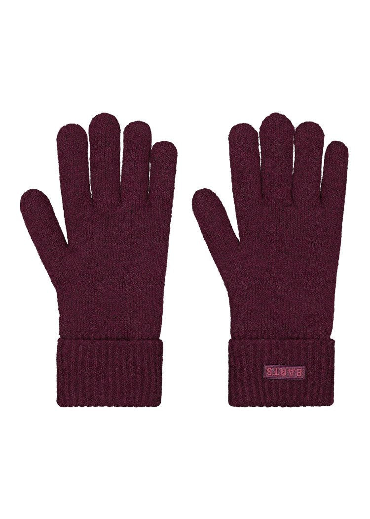 Ardelve Gloves (Red Aubergine)