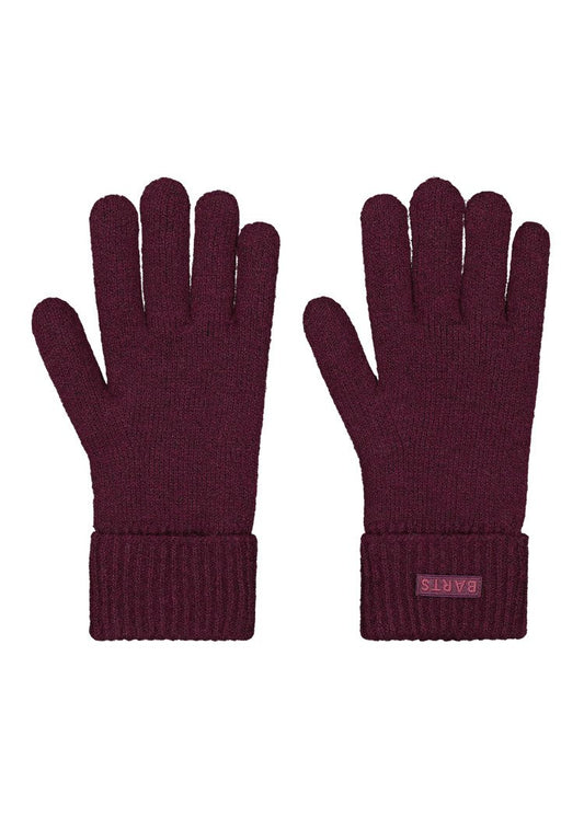 Ardelve Gloves (Red Aubergine)