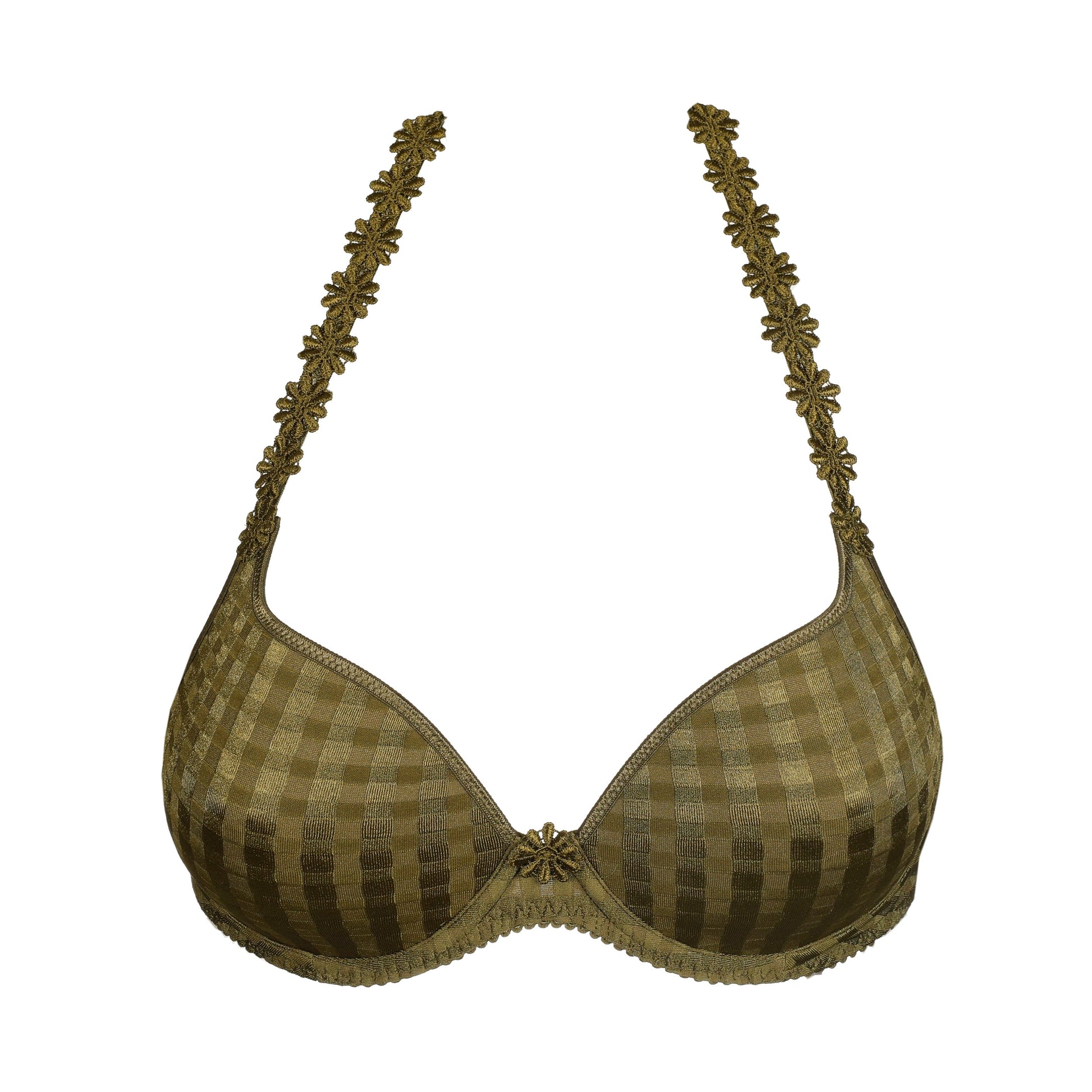 AVERO olive Unterlegter BH Herzform (Oli)