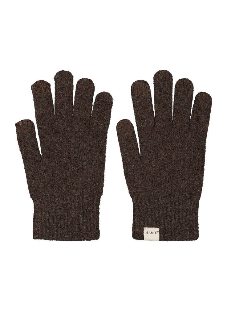 Fhearna Gloves (Beige Dark Brown)