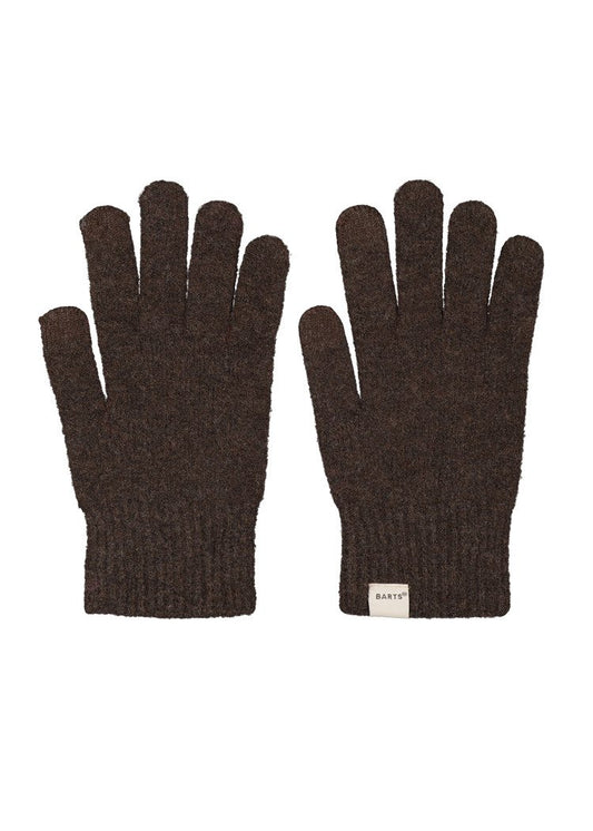 Fhearna Gloves (Beige Dark Brown)