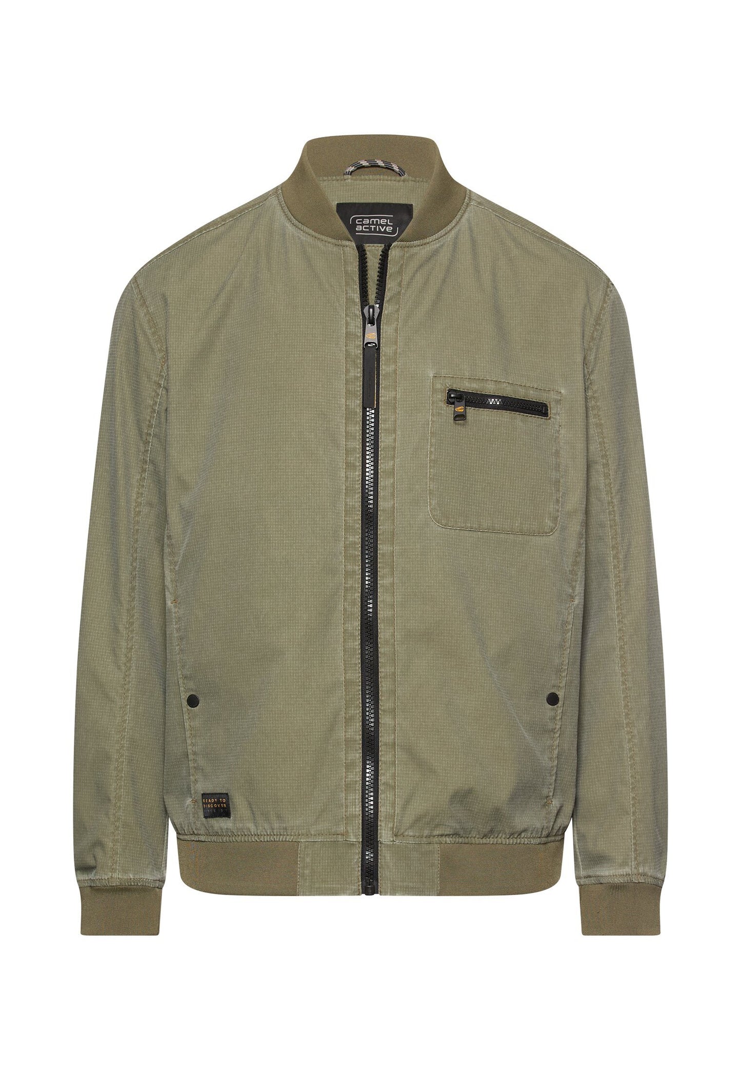 Blouson mit Bomberkragen aus Ribstop (Deep Olive)
