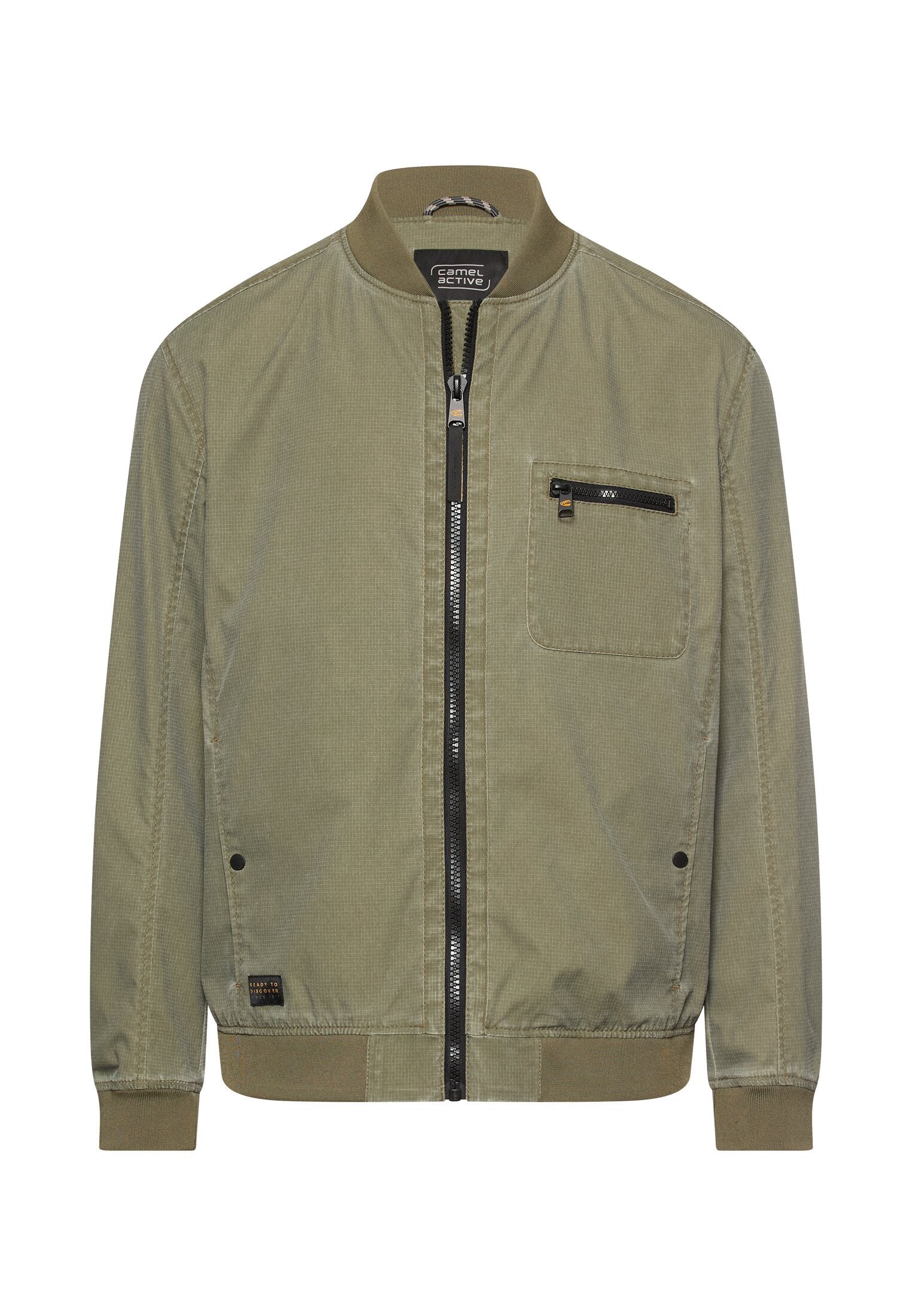 Blouson mit Bomberkragen aus Ribstop (Deep Olive)
