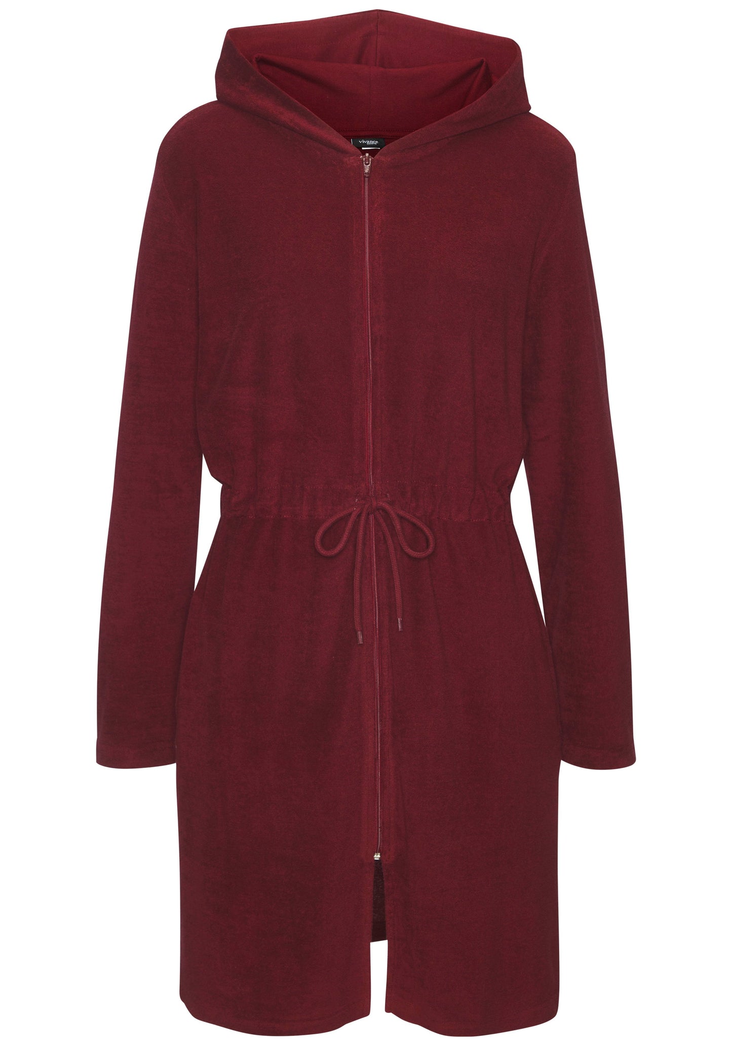 Vivance Dreams VD Morgenmantel Frottee (Bordeaux Red)