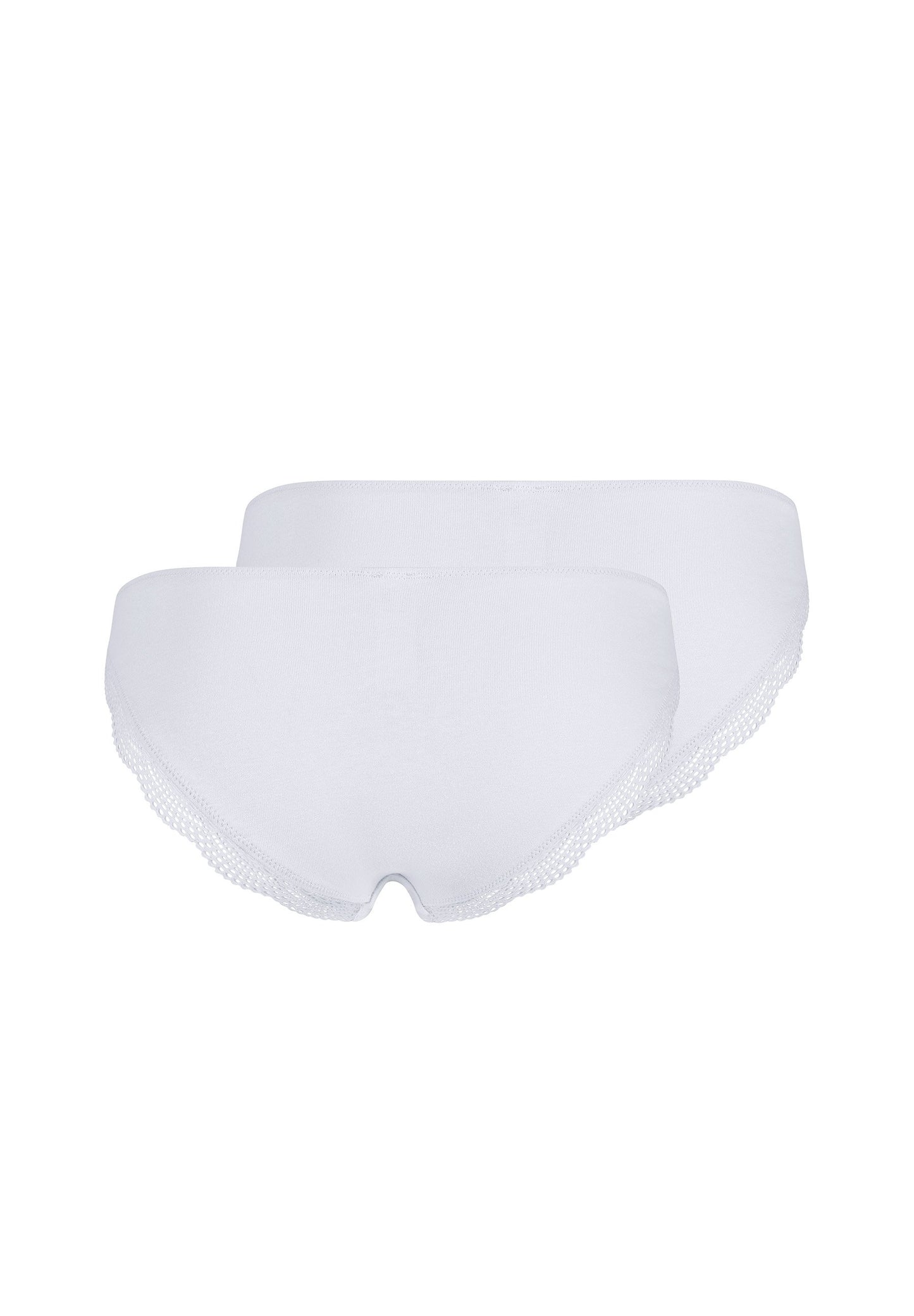 Skiny Damen Rio Slip 2er Pack Classicotton (White)