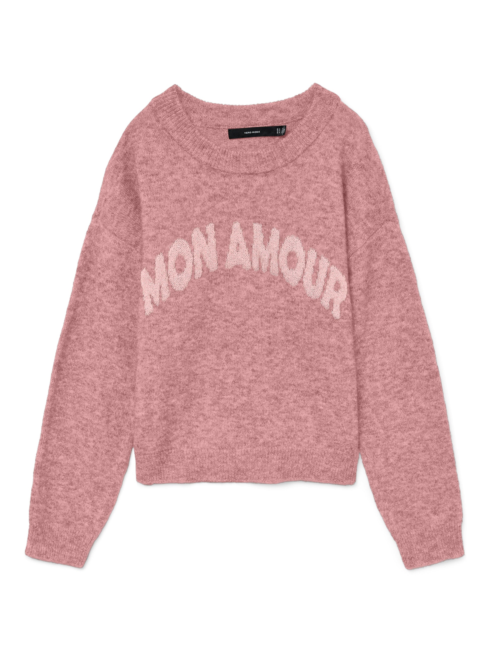 Vmamoremio Ls O-neck Pullover Boo (Rose Elega)