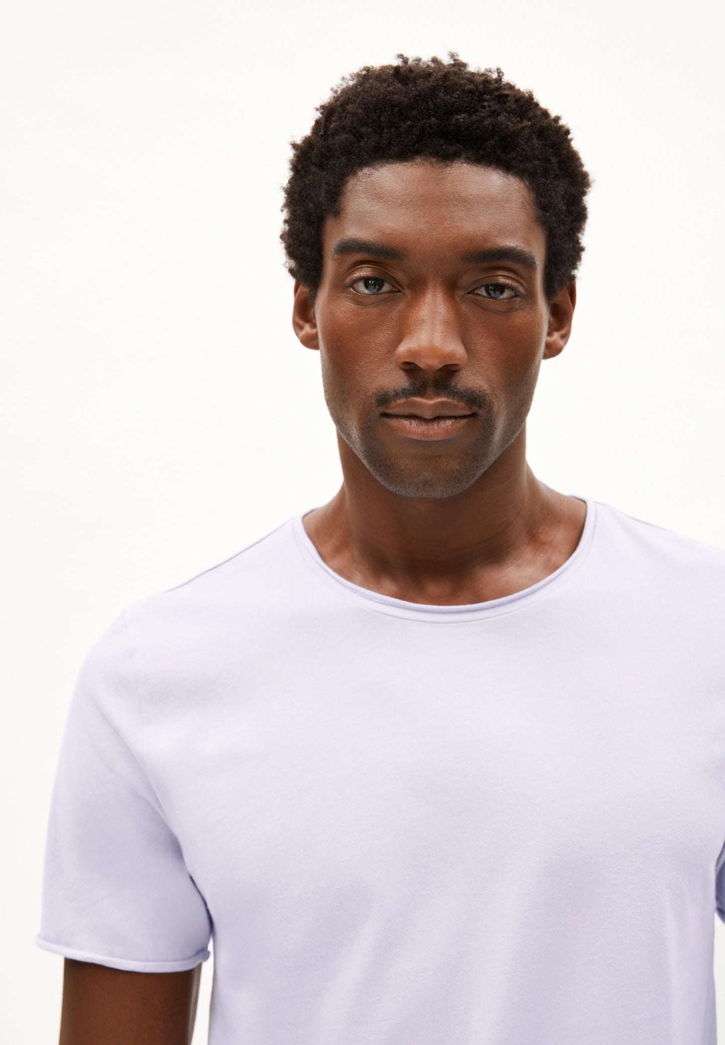 Jaames Brushed T-shirt (Soft Lilac)