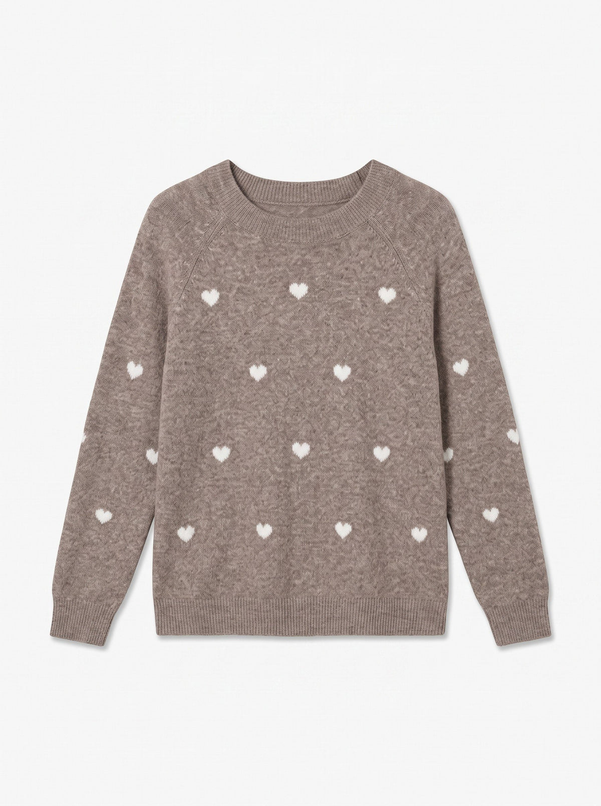 Vmdoffy Intarsia Ls O-nck Pullov Ga Noos (Moon Rock/)