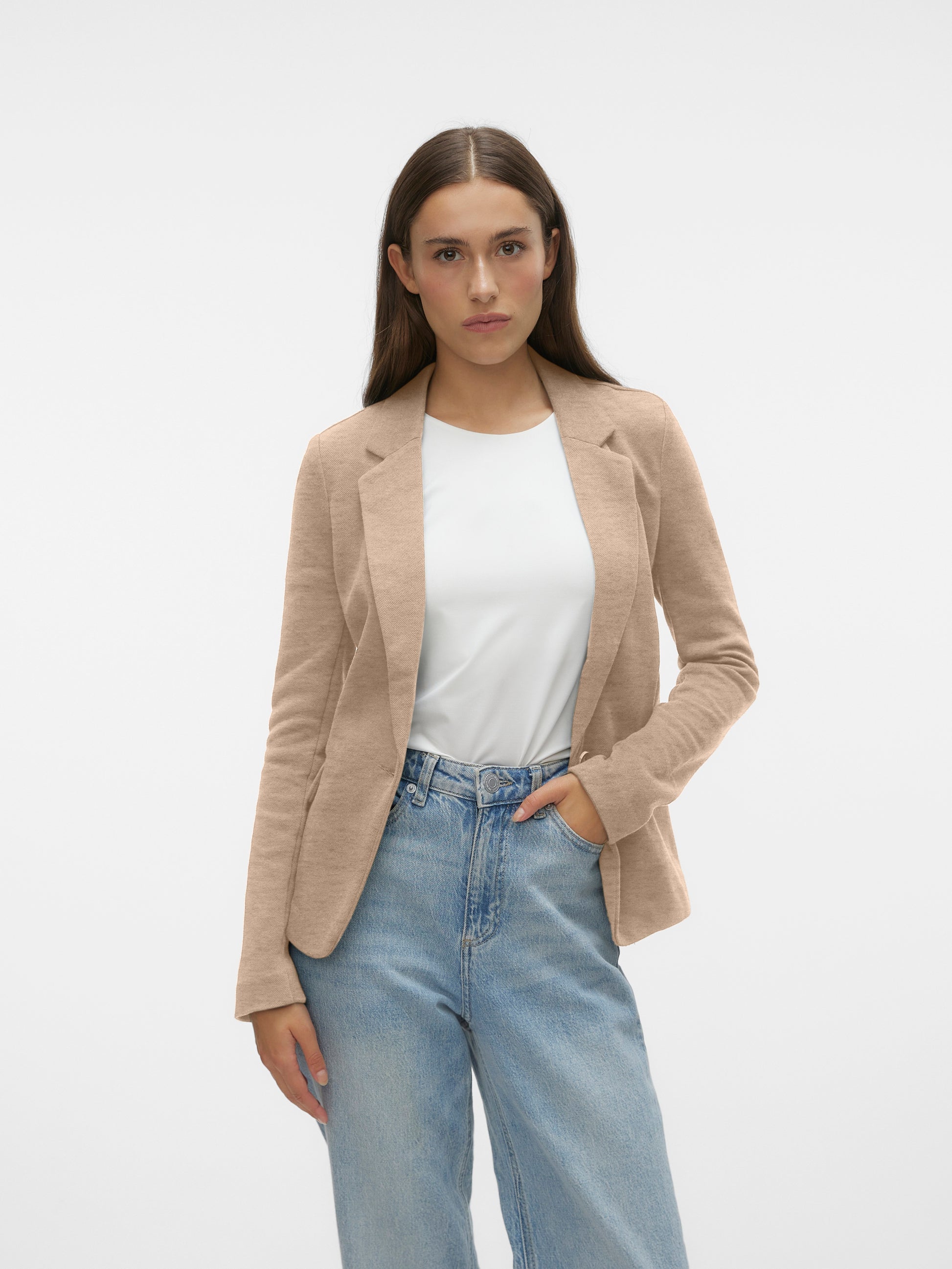 Vmjulia Ls Blazer Jrs Noos (Silver Min)