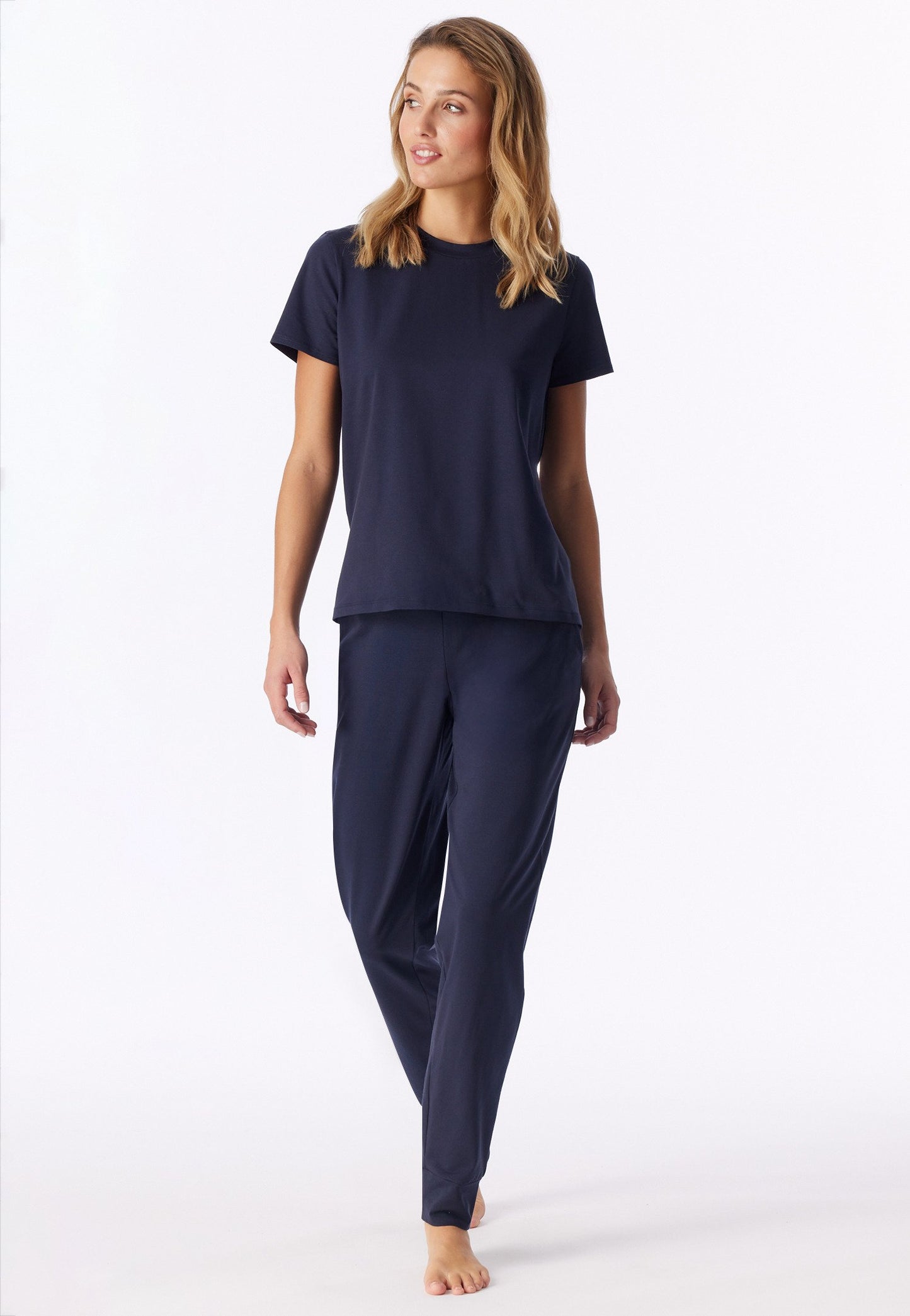 T-Shirt Rundhals (Deep Blue)