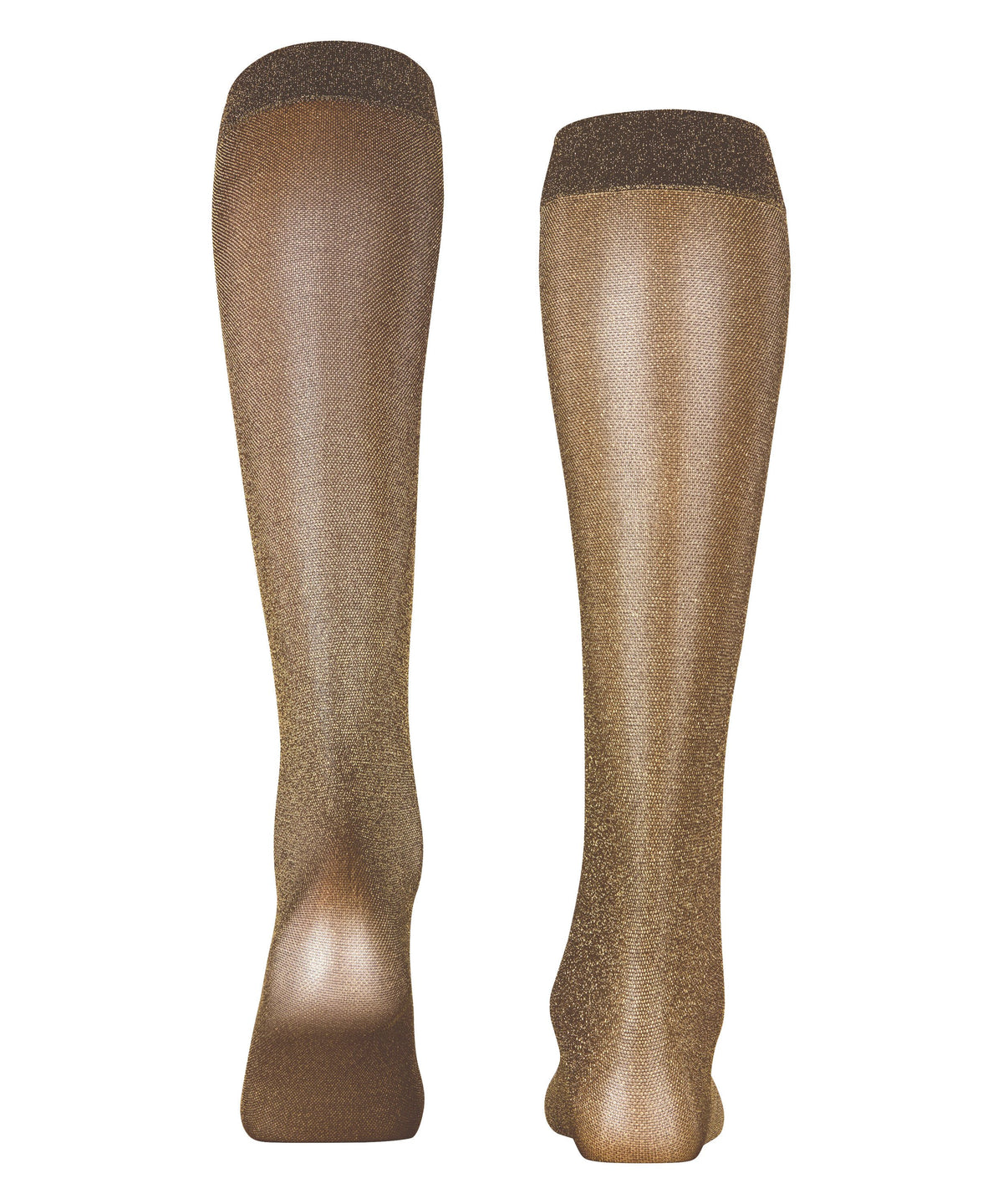 FALKE Glitter KH 30 DEN Damen (Brown/gold)