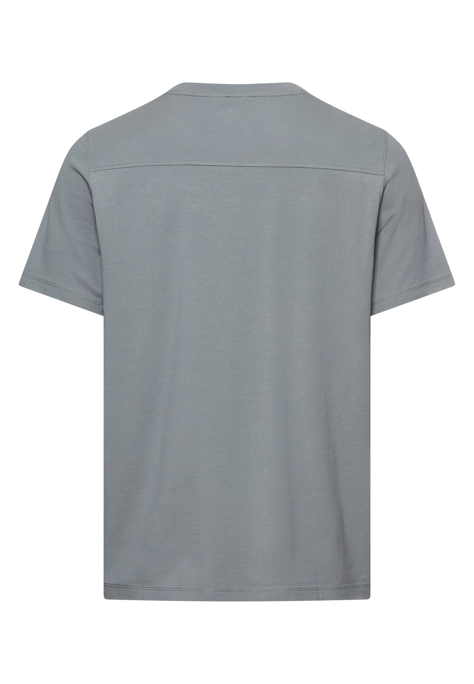 T-Shirt mit Brusttasche (Stormy Blue)