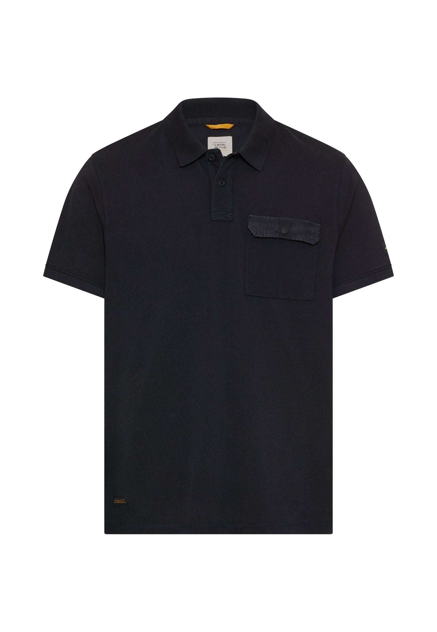 Poloshirt aus reiner Baumwolle (Dark Navy)