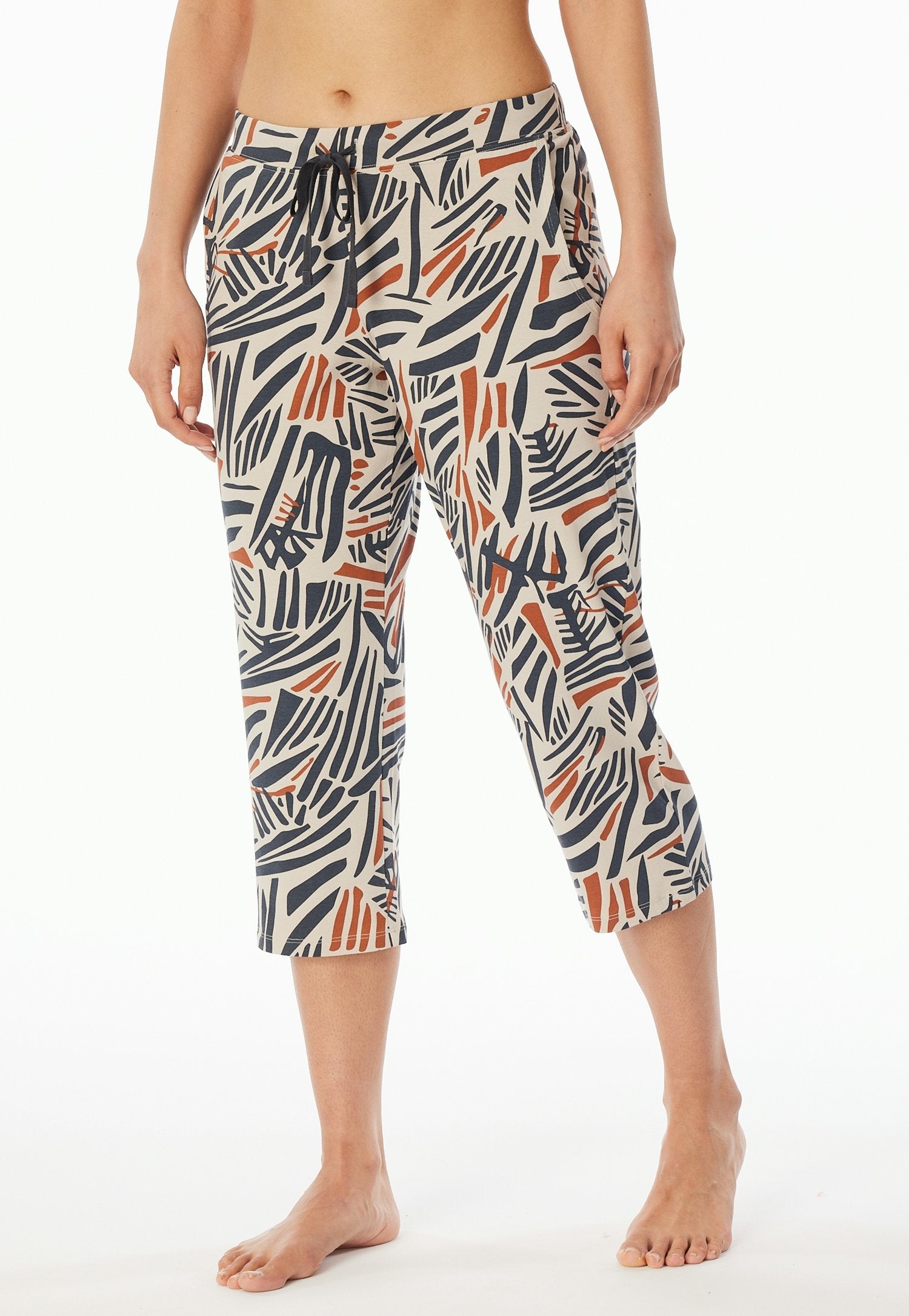 Hose 3/4 (Grau-jaspe)