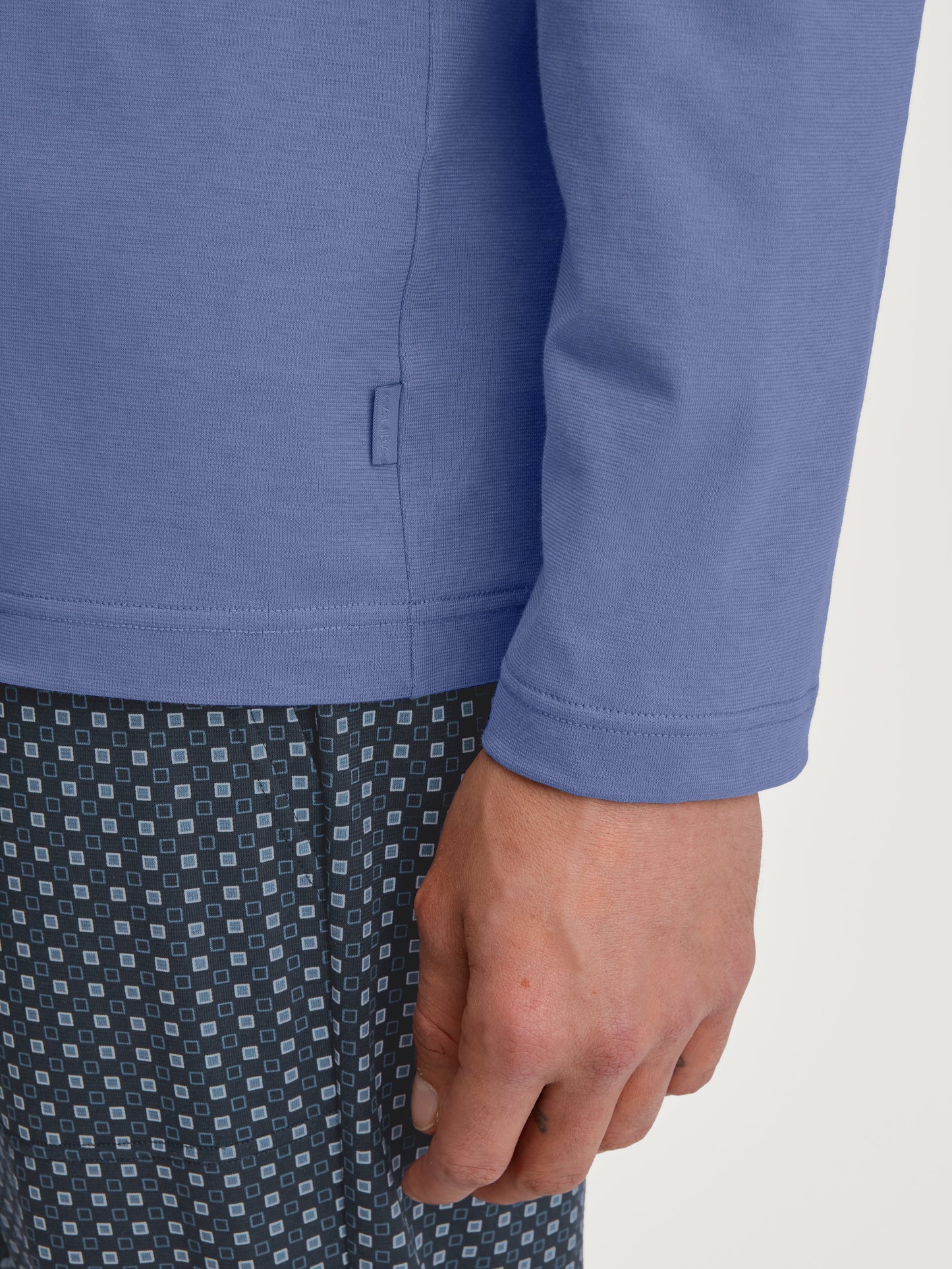 HERREN Shirt langarm (Coastal Fjord)