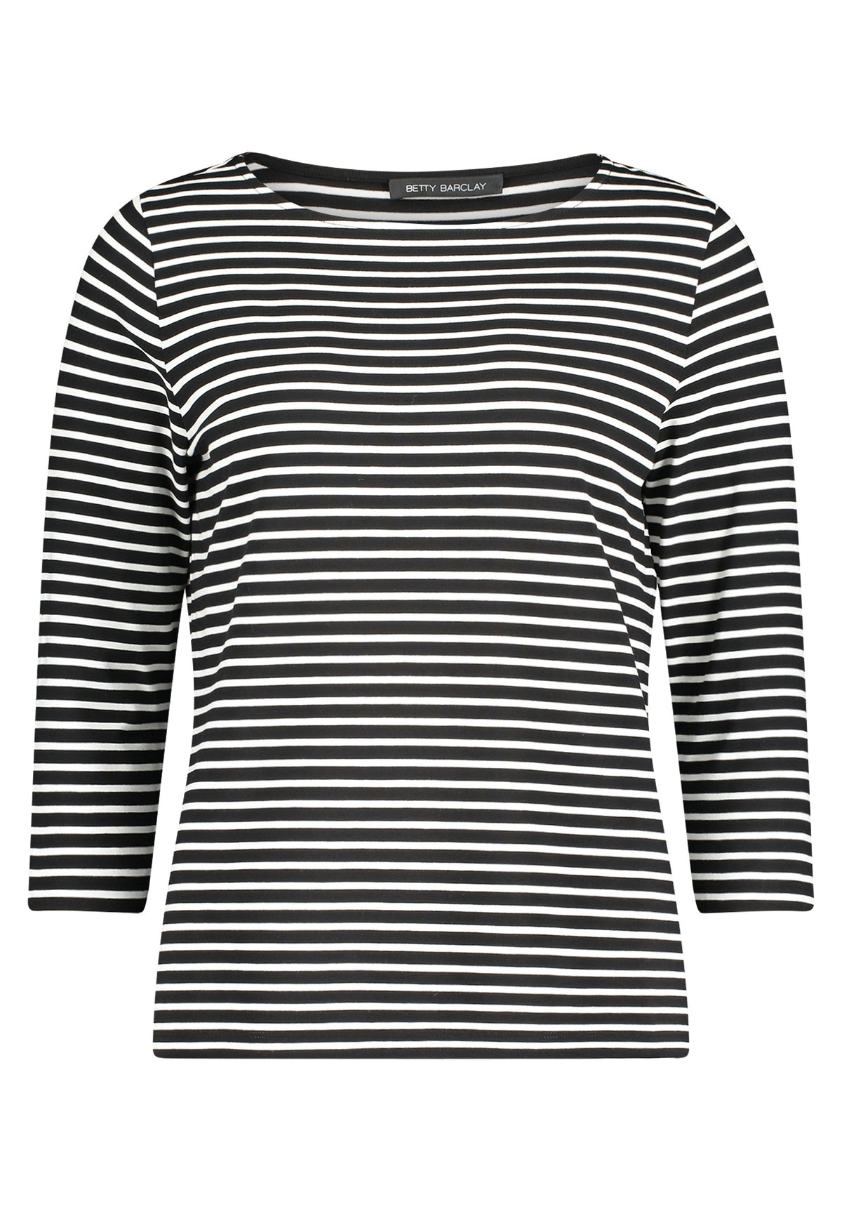 Basic Shirt (Black/cream)