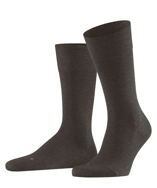 FALKE Sensitive Berlin Herren Socken (Brown Mel.)