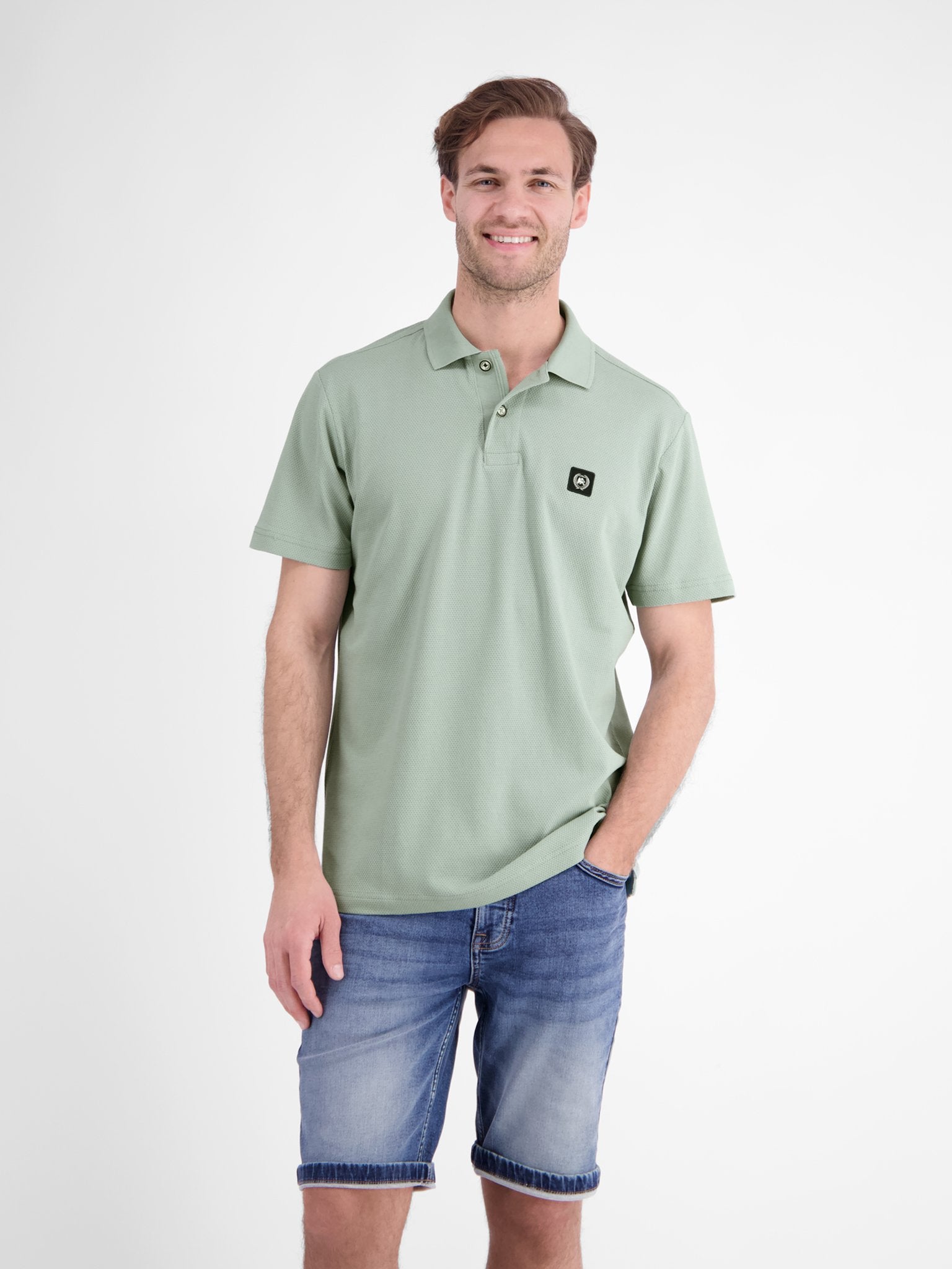 Polo-knopf (Bay Green)