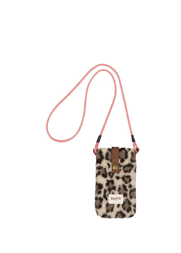 Bugbane Phone Bag (White Print Beige)