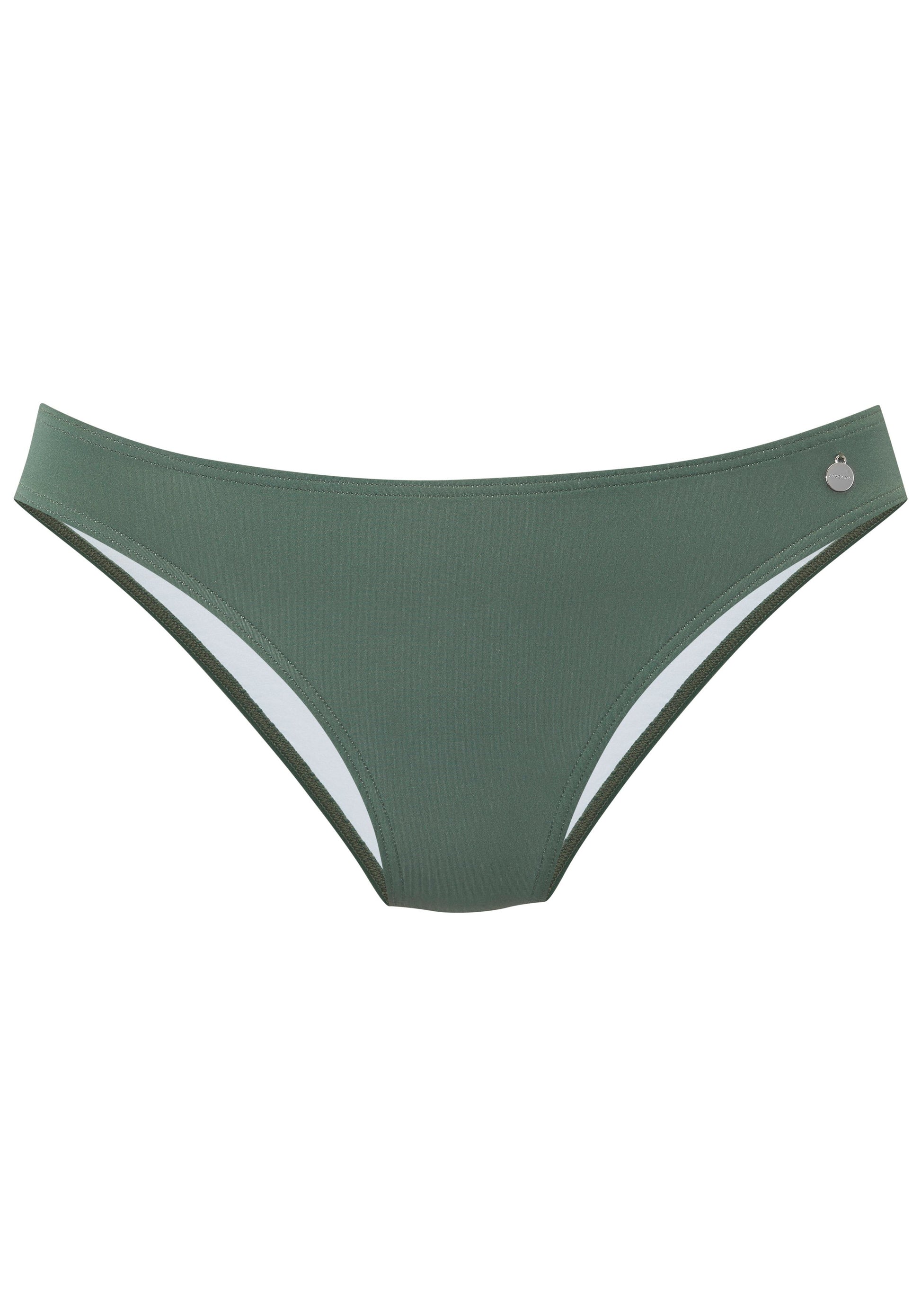 LASCANA Bikinihose normal (Olive)