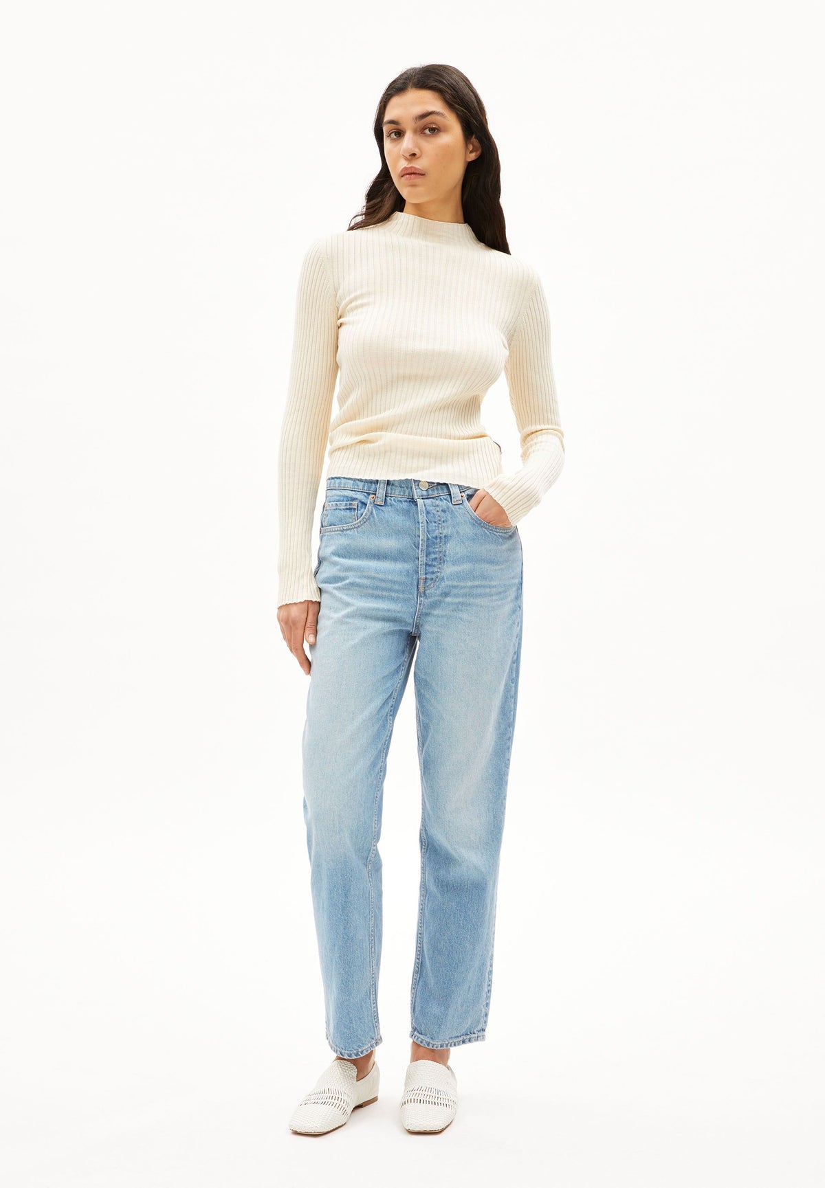 Alaania Knit Sweater (Oatmilk)