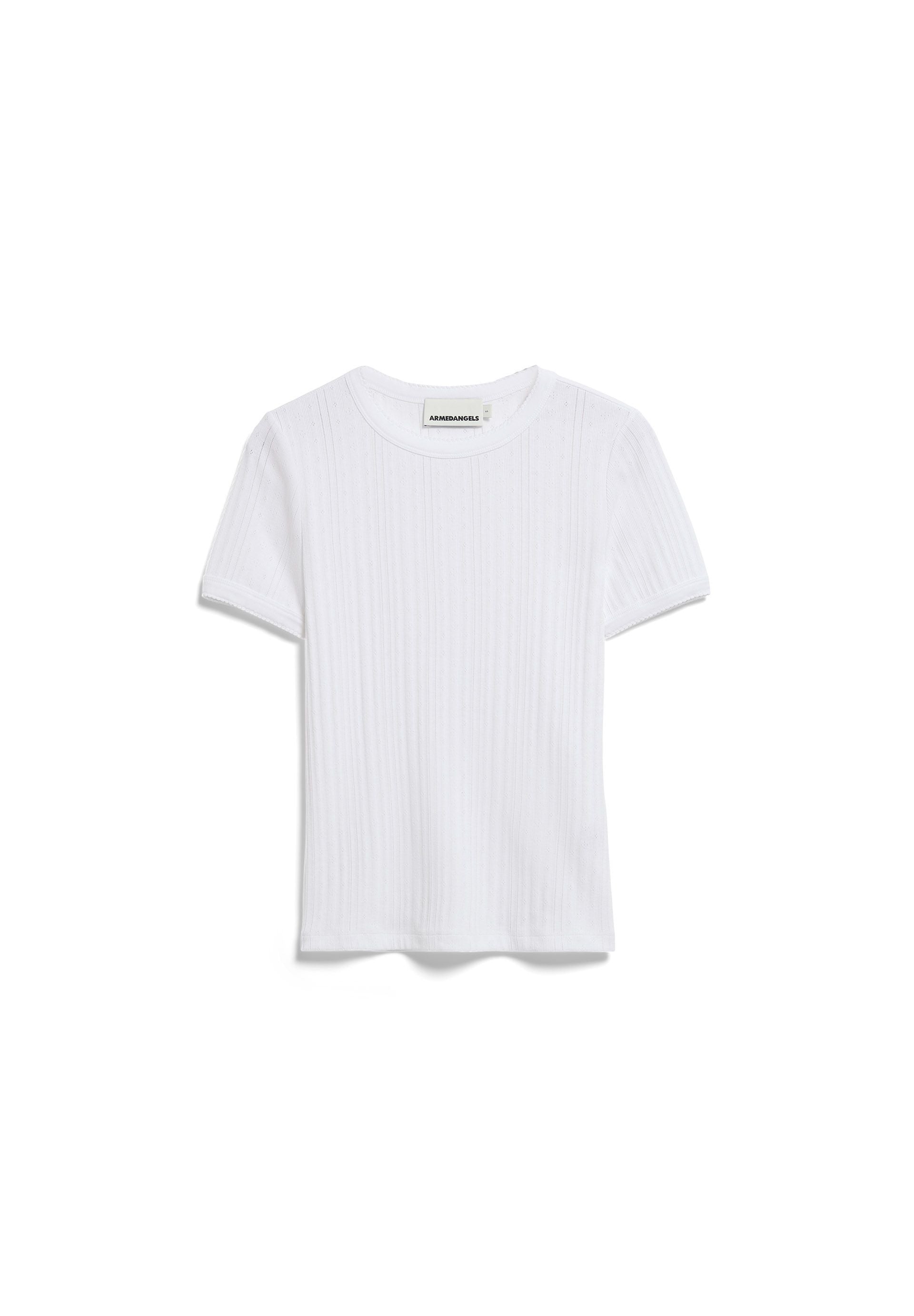 Pointelle T-shirt (White)