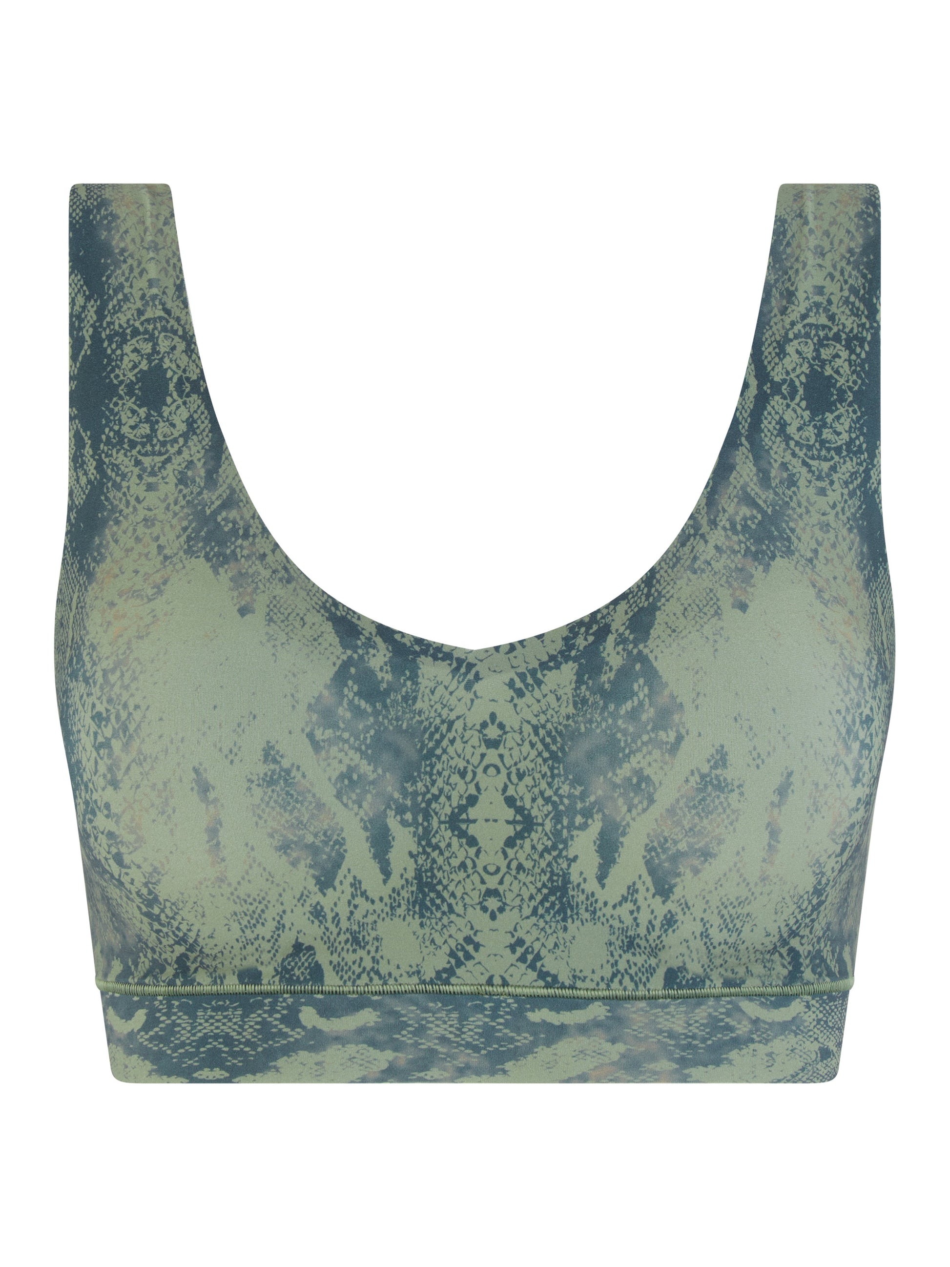 SOFTSTRETCH Bustier mit Soft Cups (0dq Python Print)