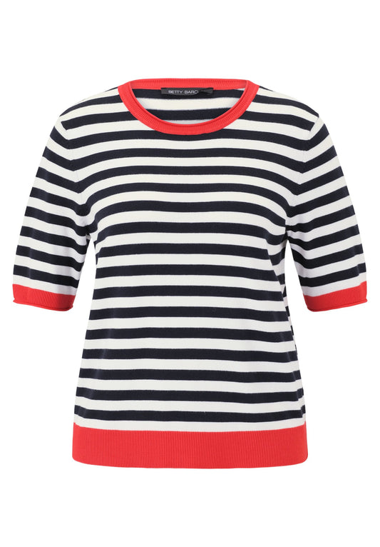 Basic-Pullover (Patch Dark Blue)