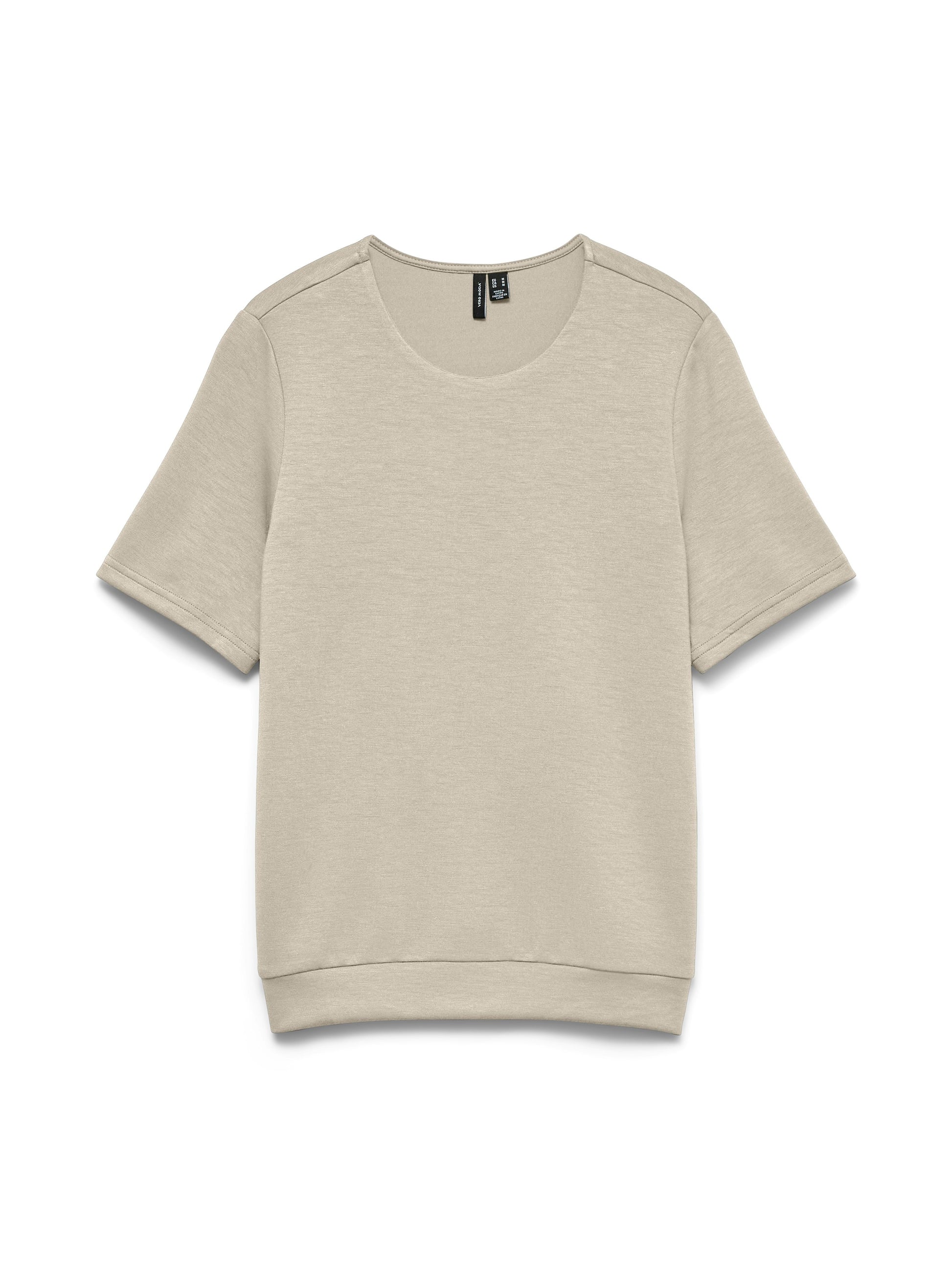 Vmhali Ss O-neck Top Jrs (Oatmeal)