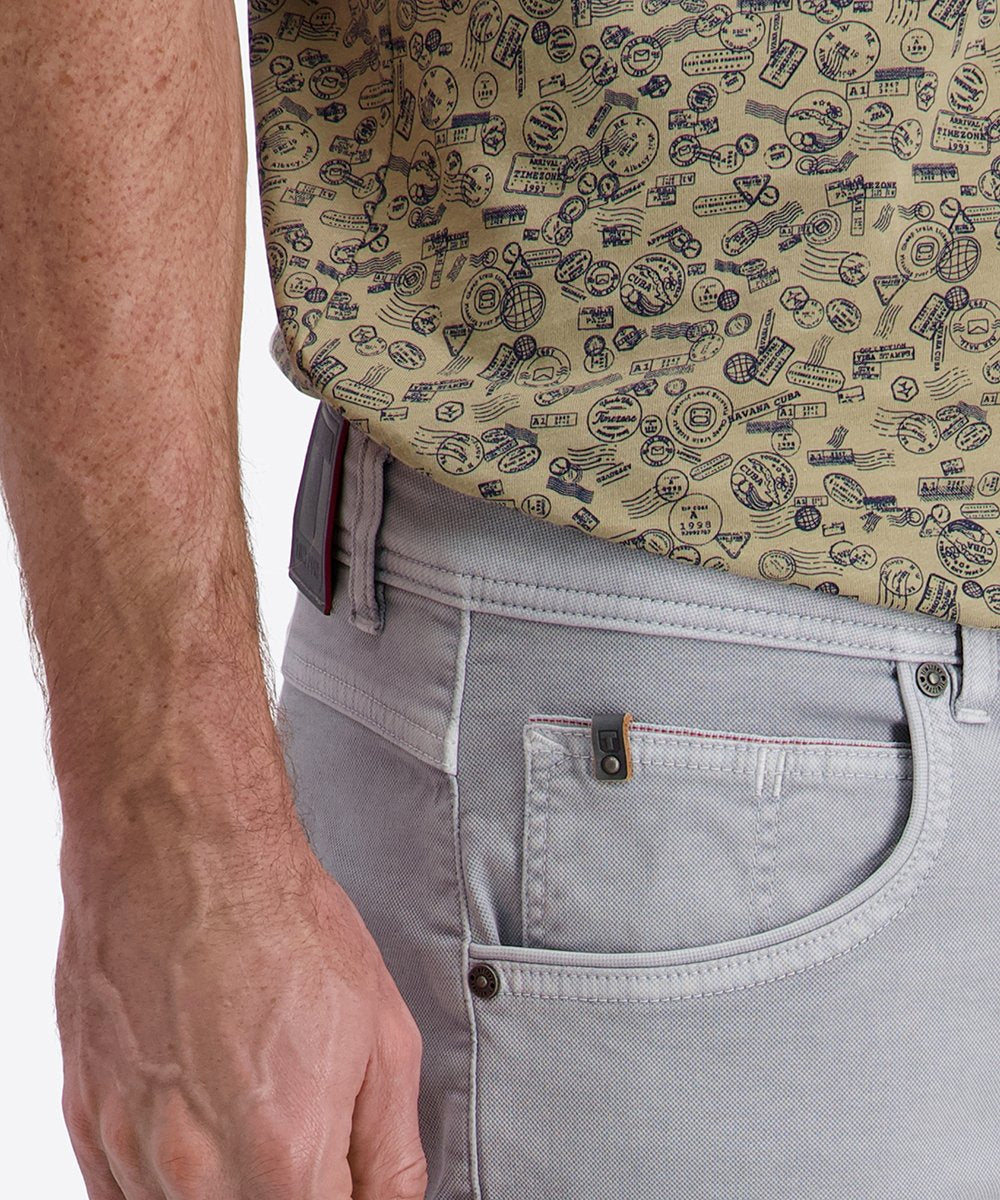 Slim ScottyTZ Short (Light Grey)