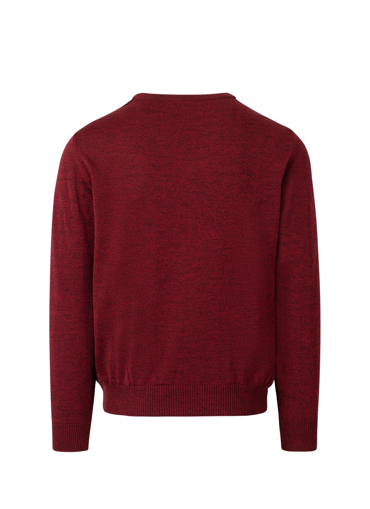 Pullover V-Ausschnitt 1/1 Arm (Merlot)