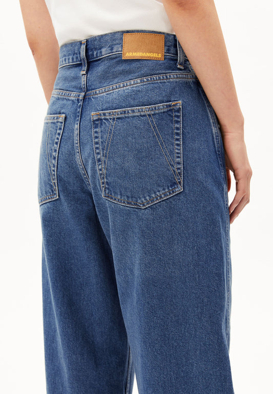 Baarly High Waist Barrel Jean (Crunchy)