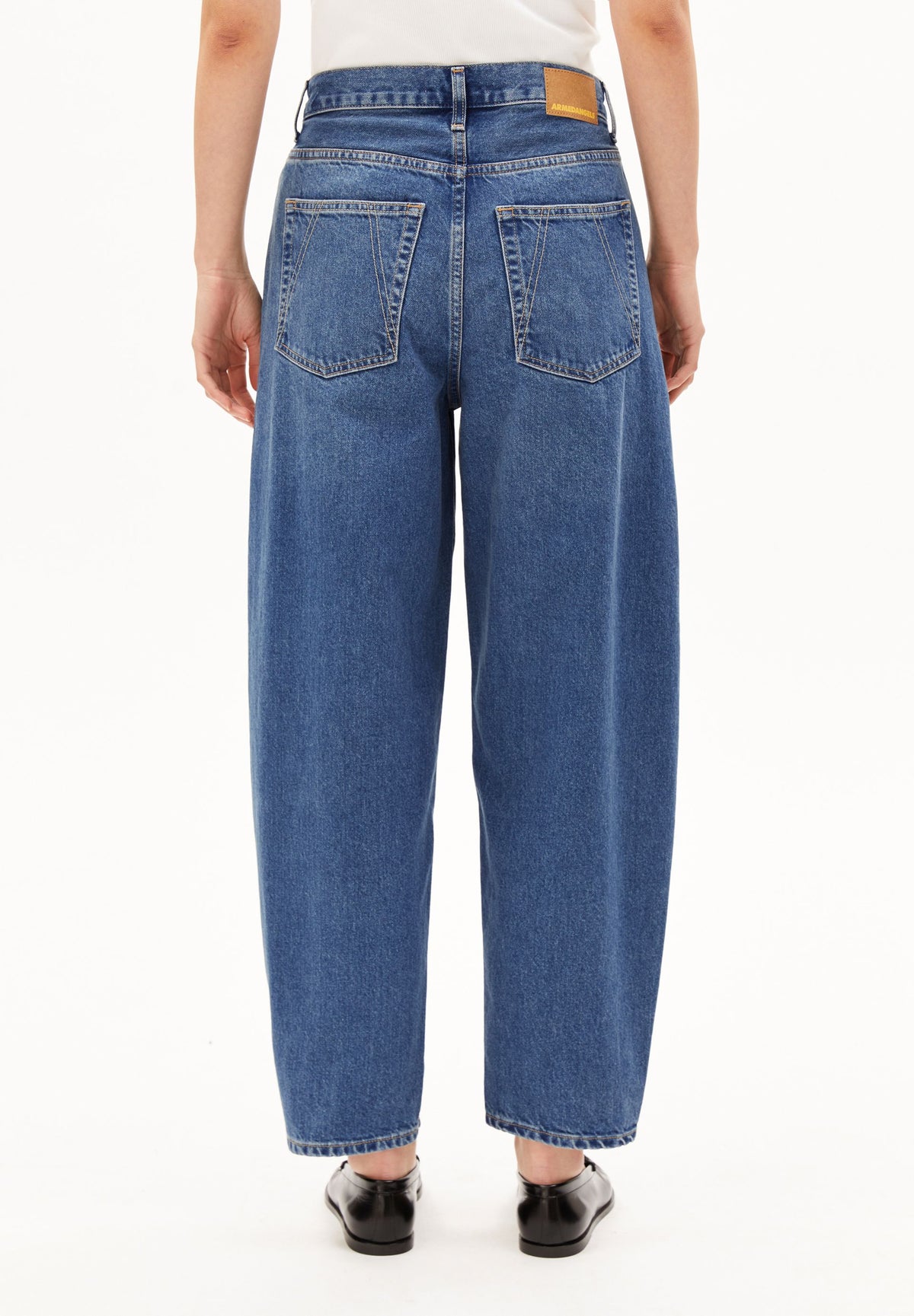 Baarly High Waist Barrel Jean (Crunchy)
