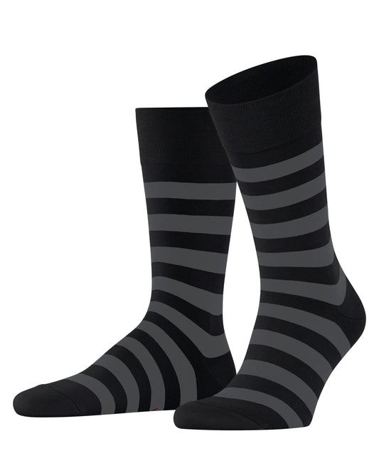 FALKE Sensitive Mappd Line Herren (Black)