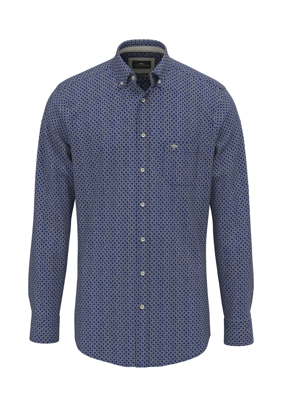 Flannel Print, B.D., 1/1 (Ink Blue)
