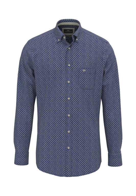 Flannel Print, B.D., 1/1 (Ink Blue)