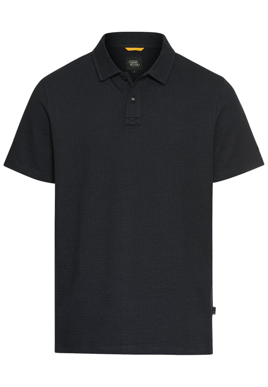 Poloshirt aus einem Baumwollmix (Dark Navy)
