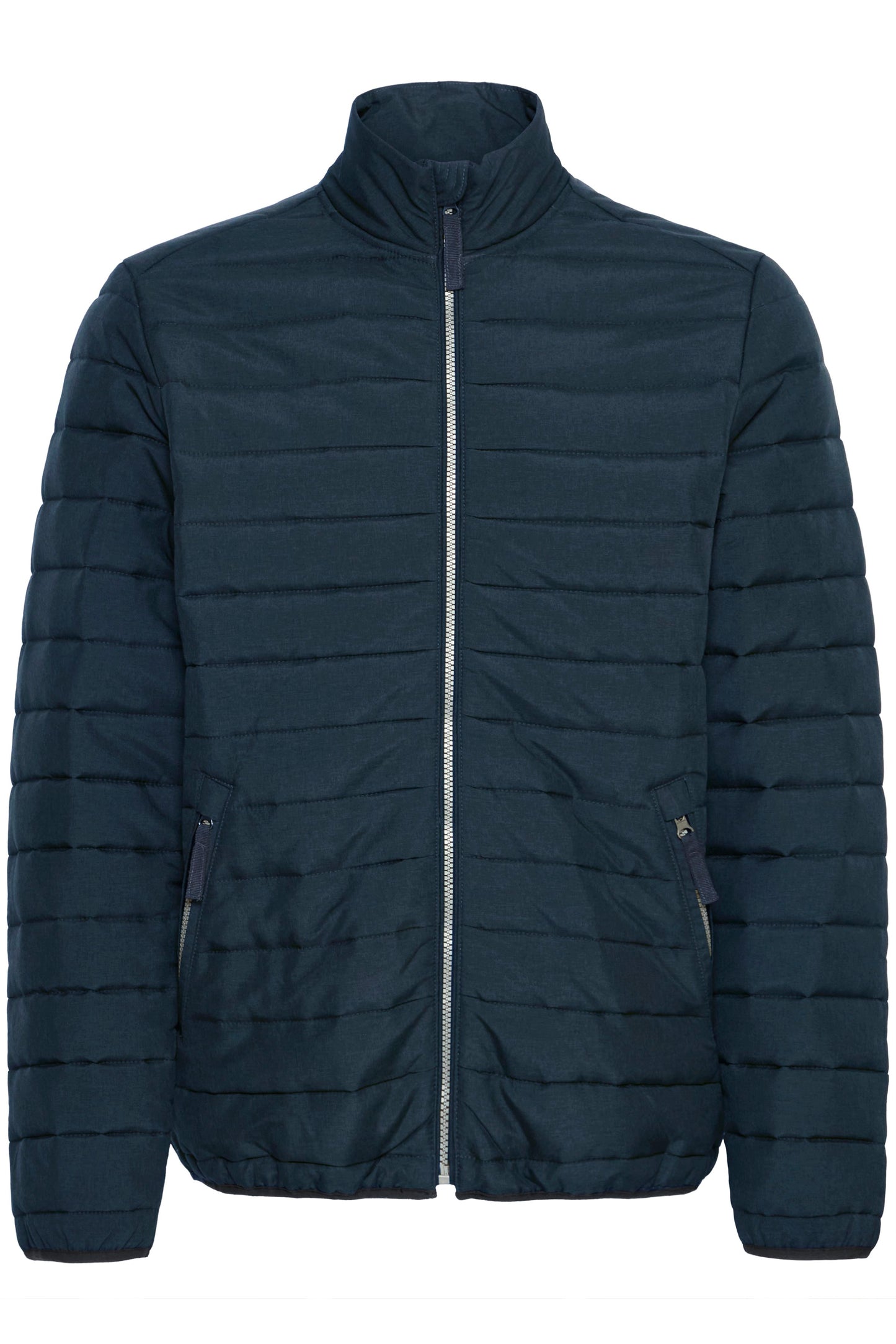 BHEDMAR puffer with stand collar (Dress Blue Me)