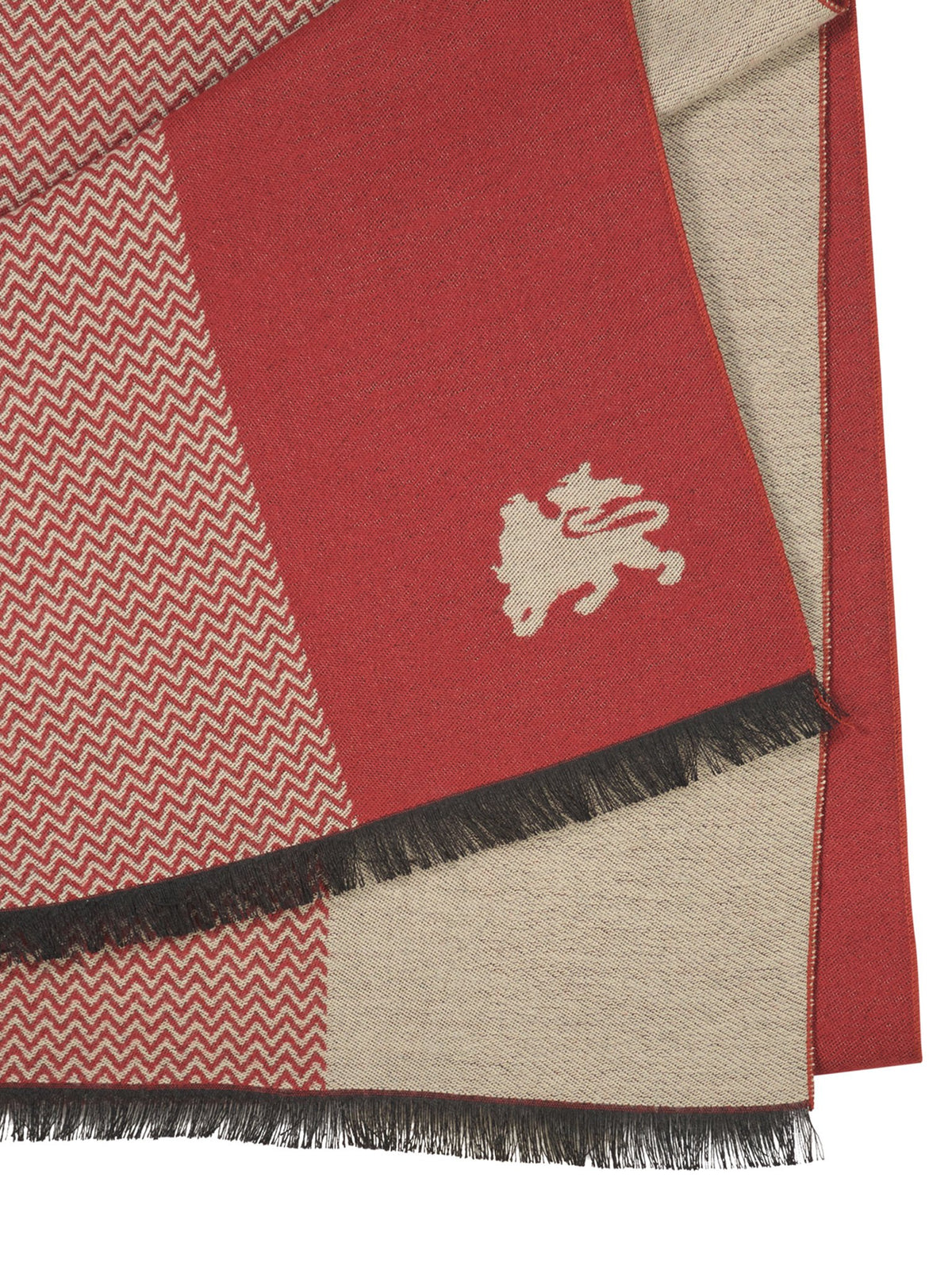 Schal Mode (Muted Red)