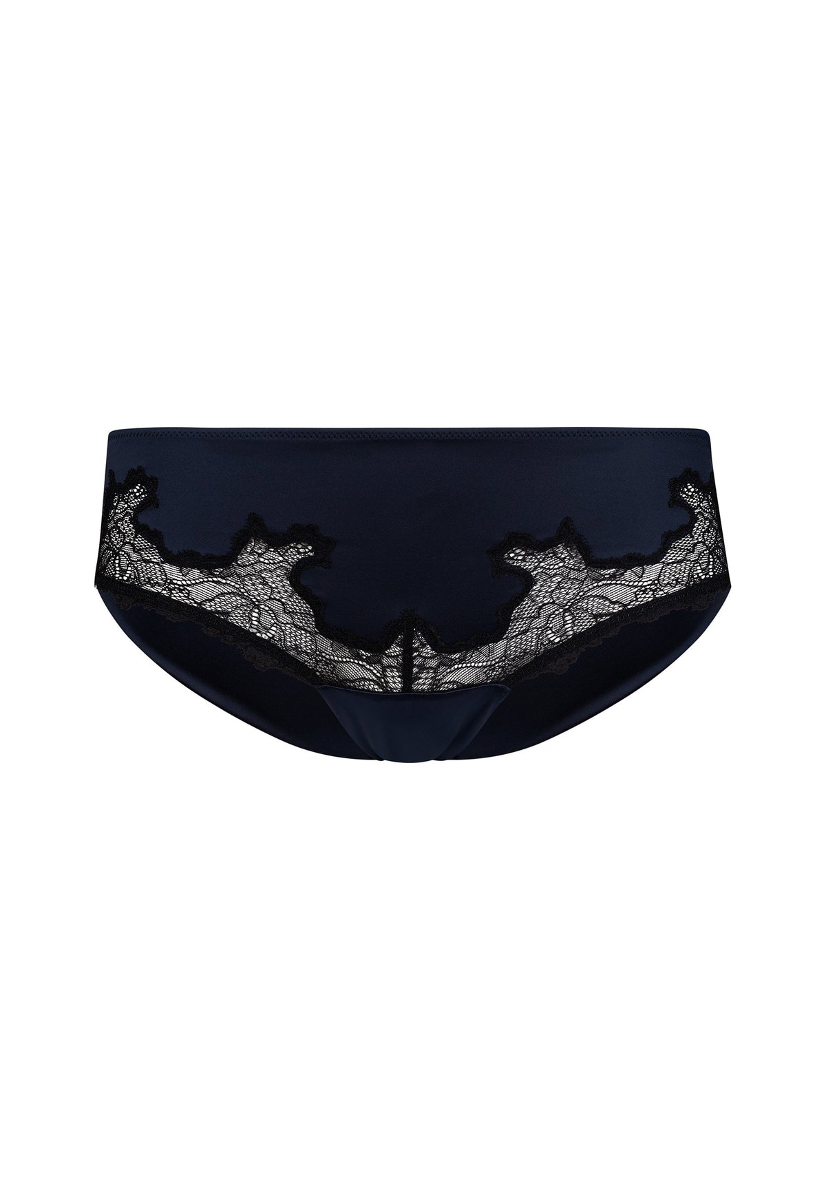 Skiny Damen Cheeky Panty Satin Dreams (Black Iris)
