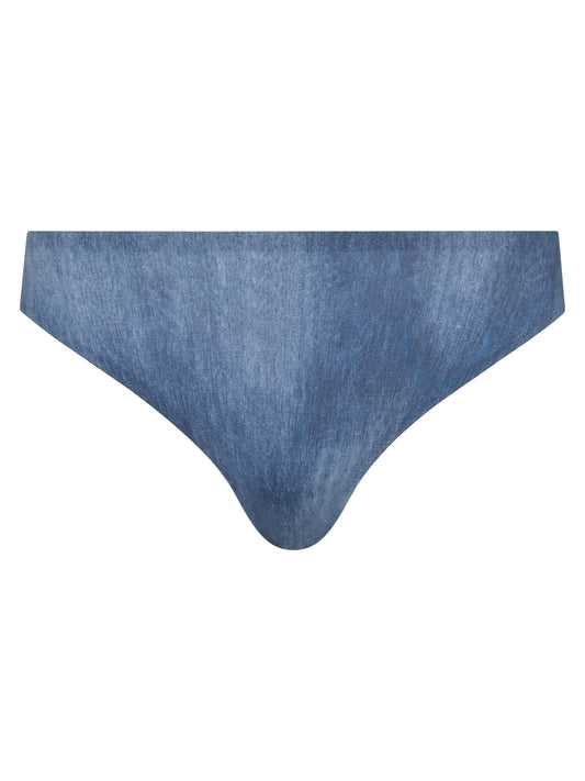 SoftStretch Tanga (Blue Denim Print)