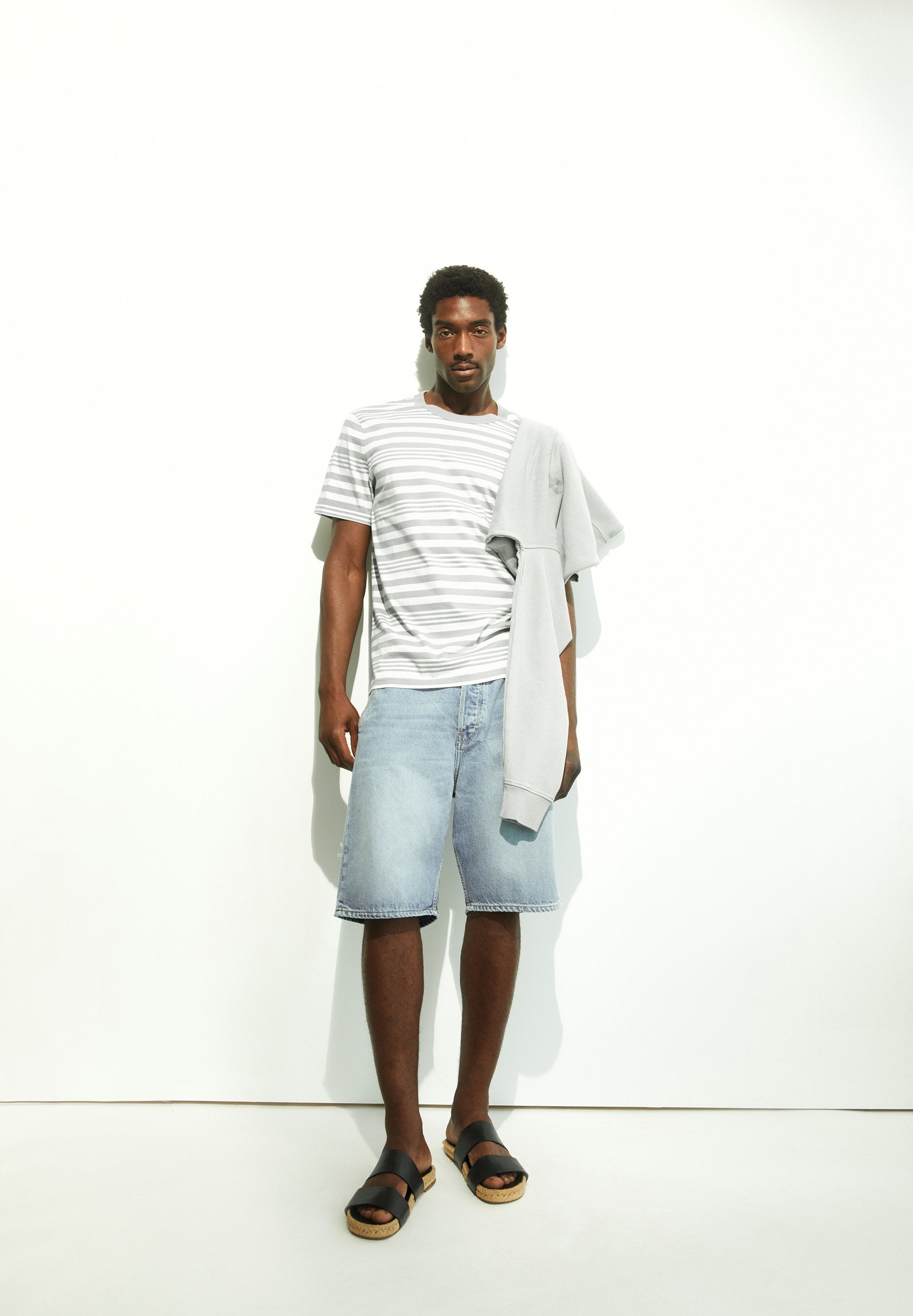 Maarkos Bold Stripes (Oatmilk-seagree)