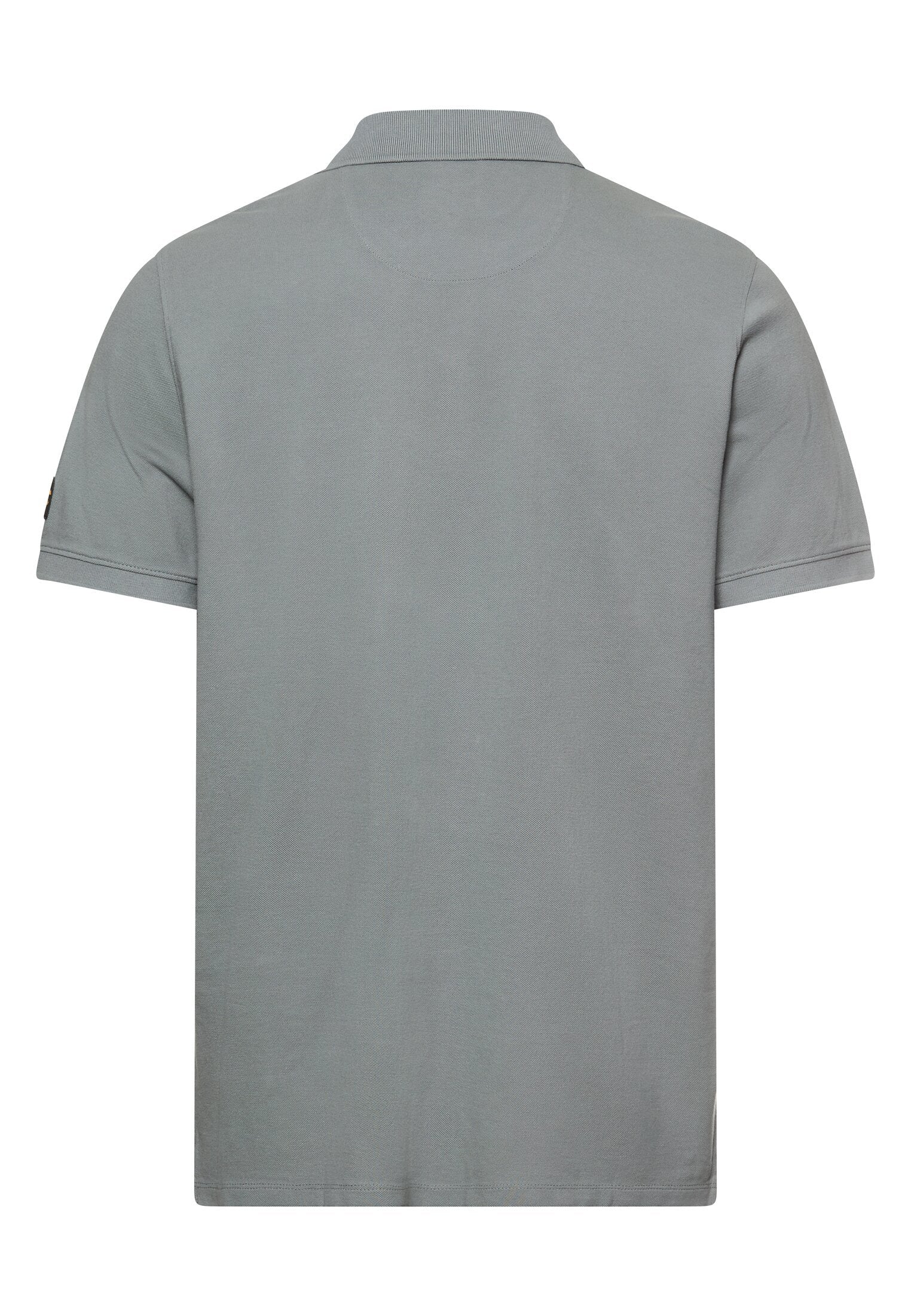 Poloshirt aus reiner Baumwolle (Stormy Blue)