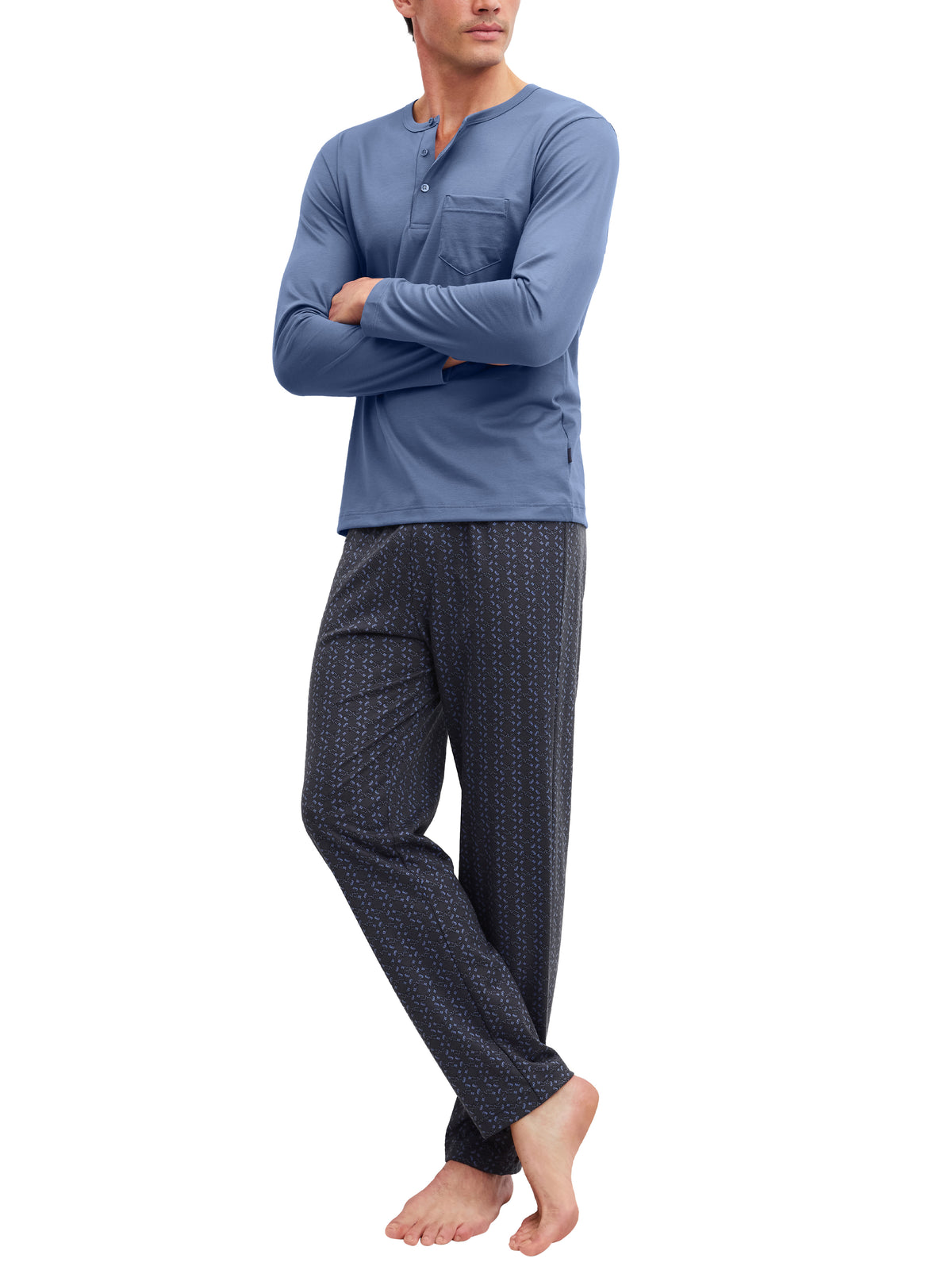 HERREN Pyjama (Coastal Fjord)